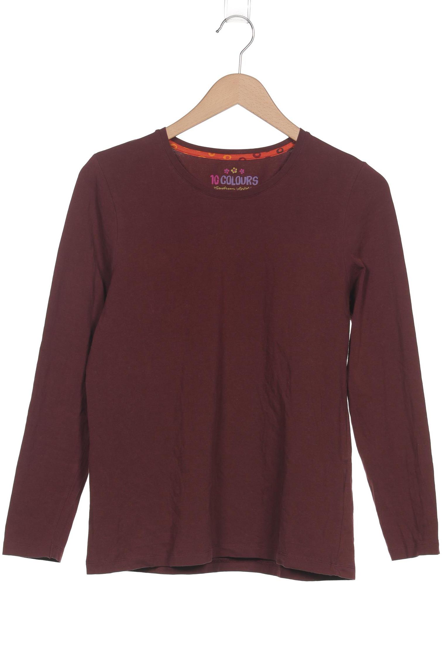 

Gudrun Sjödén Damen Langarmshirt, bordeaux, Gr. 38