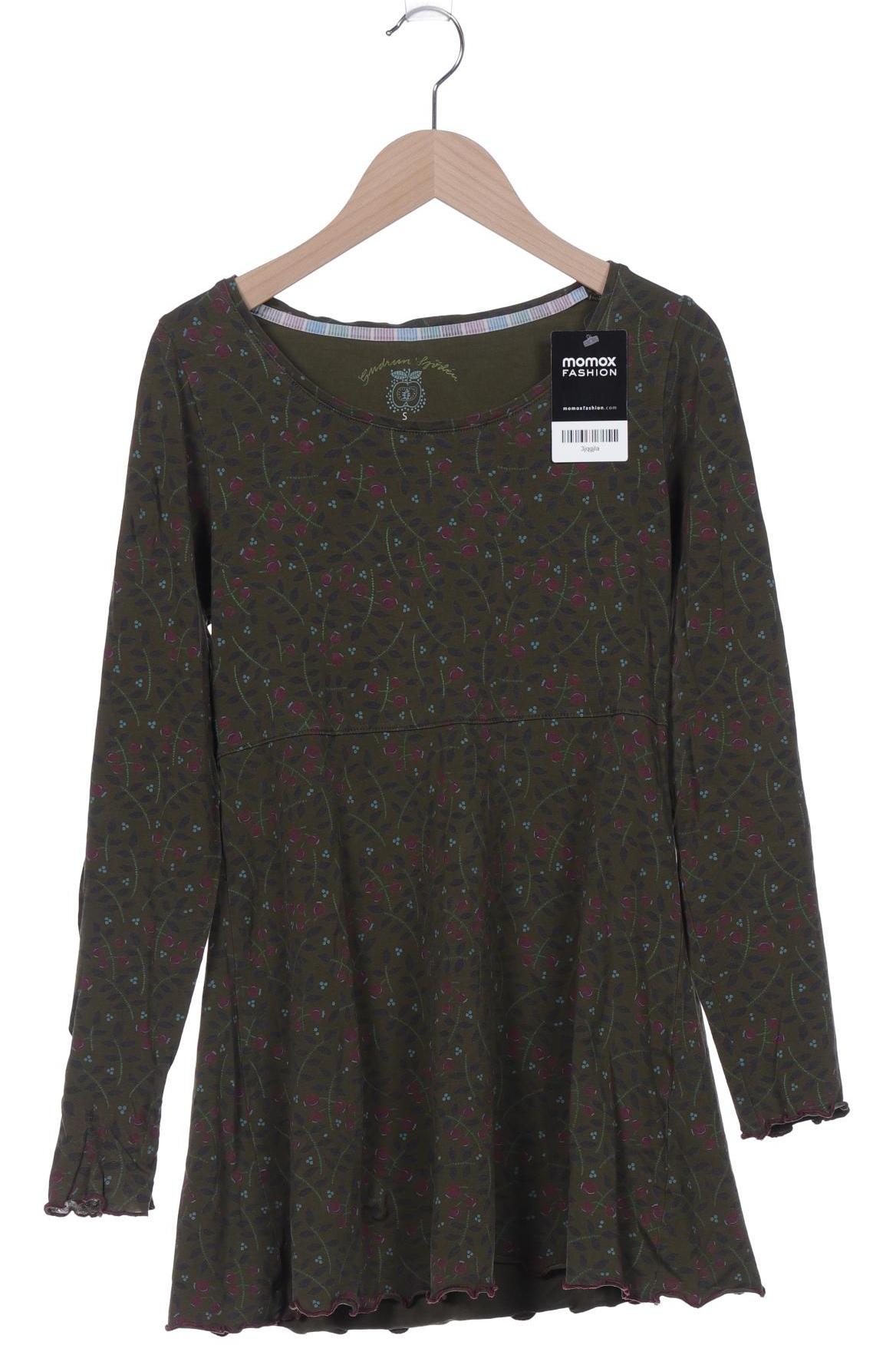 

Gudrun Sjödén Damen Langarmshirt, grün, Gr. 36