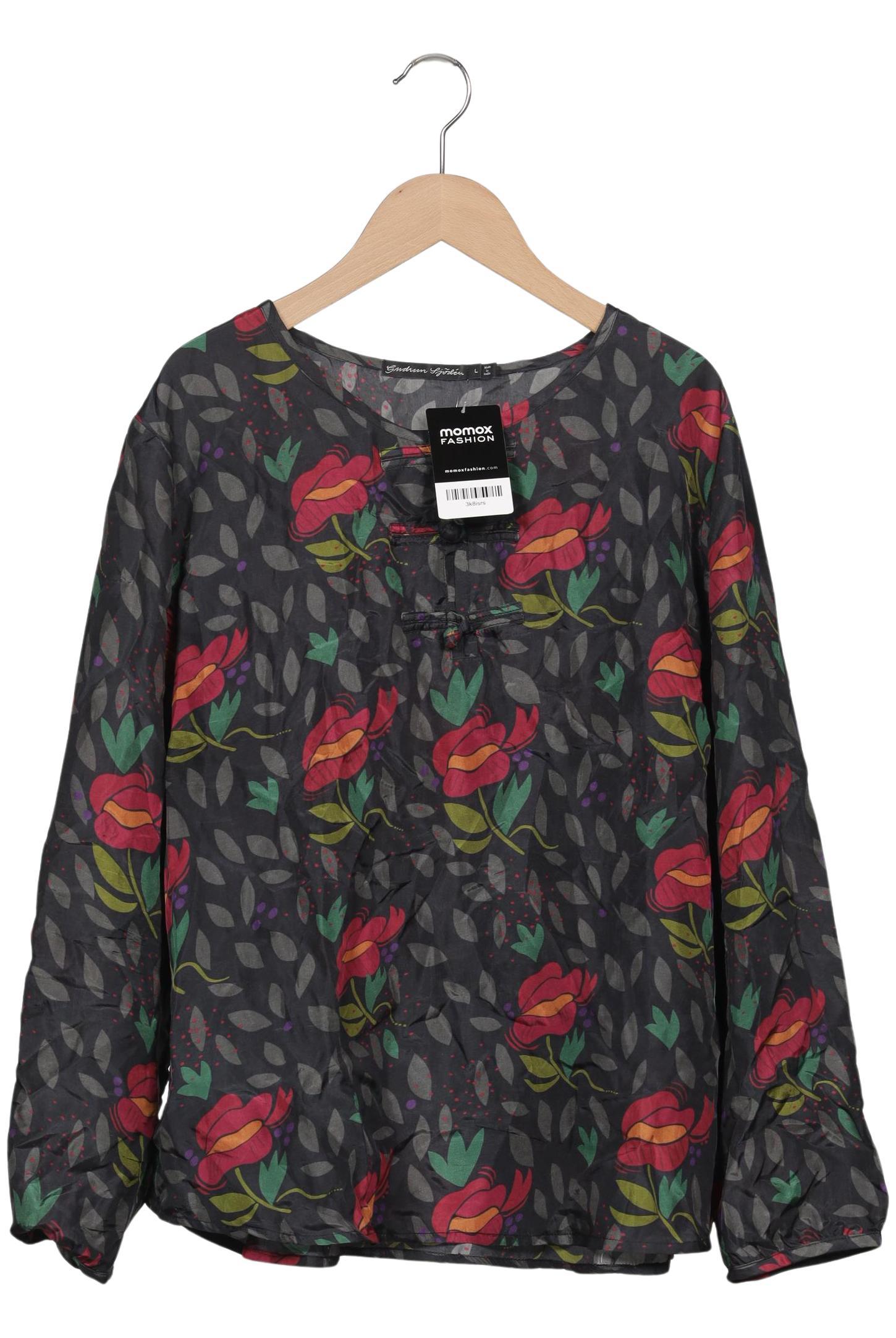 

Gudrun Sjödén Damen Bluse, schwarz, Gr. 42