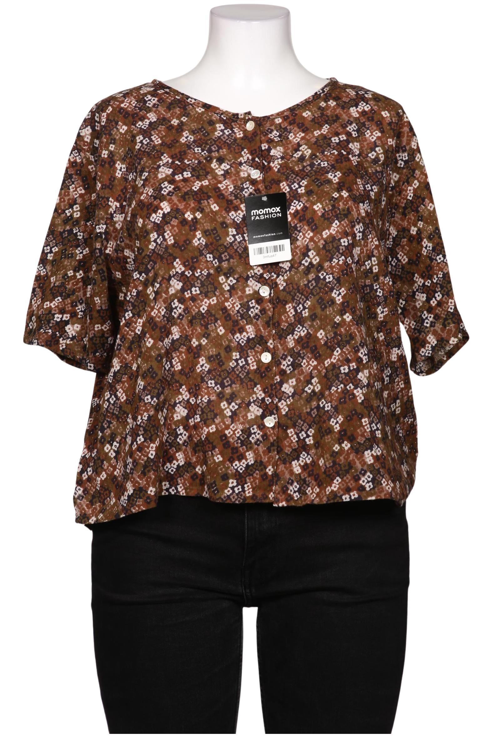 

Gudrun Sjödén Damen Bluse, braun, Gr. 42