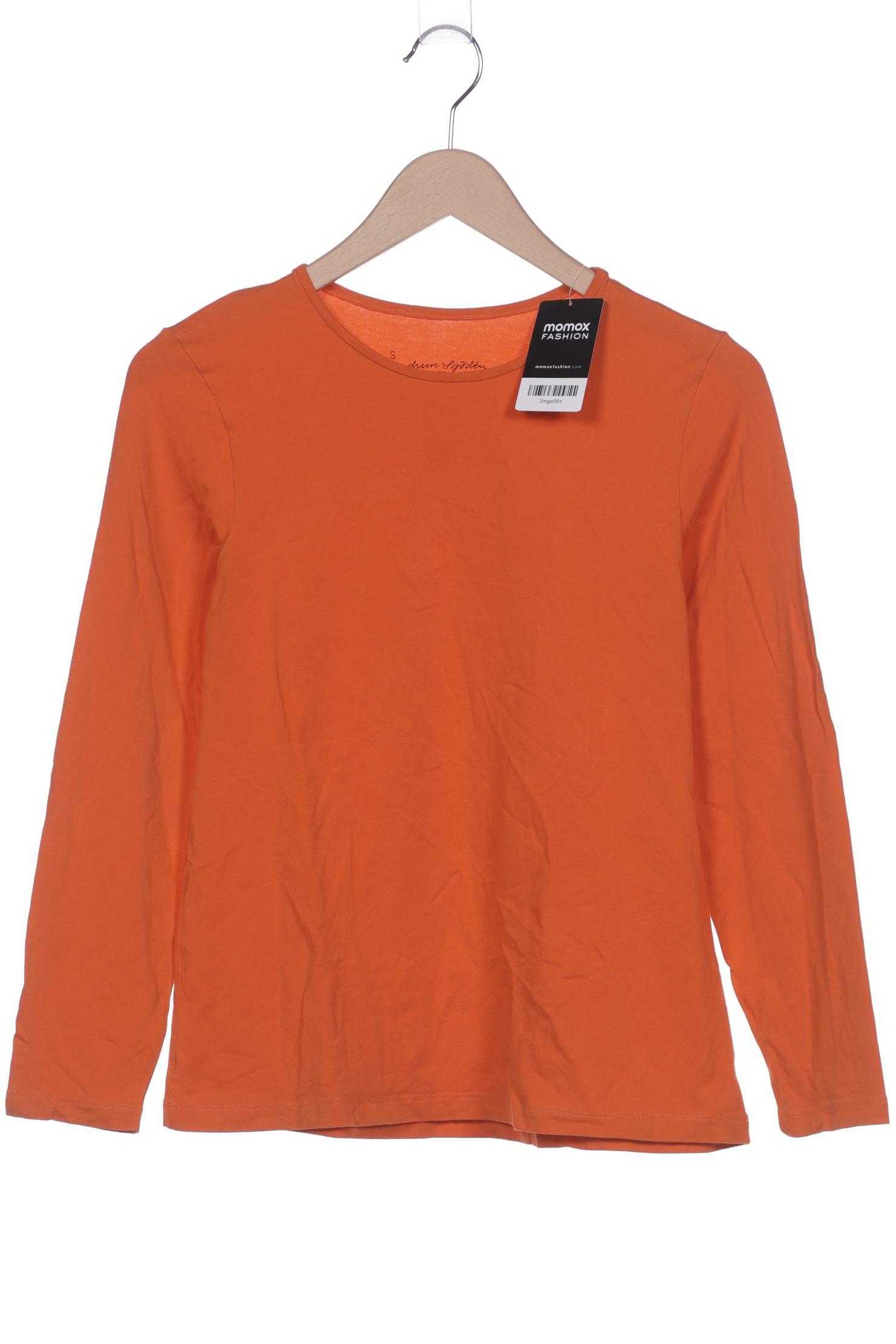 

Gudrun Sjödén Damen Langarmshirt, orange, Gr. 36