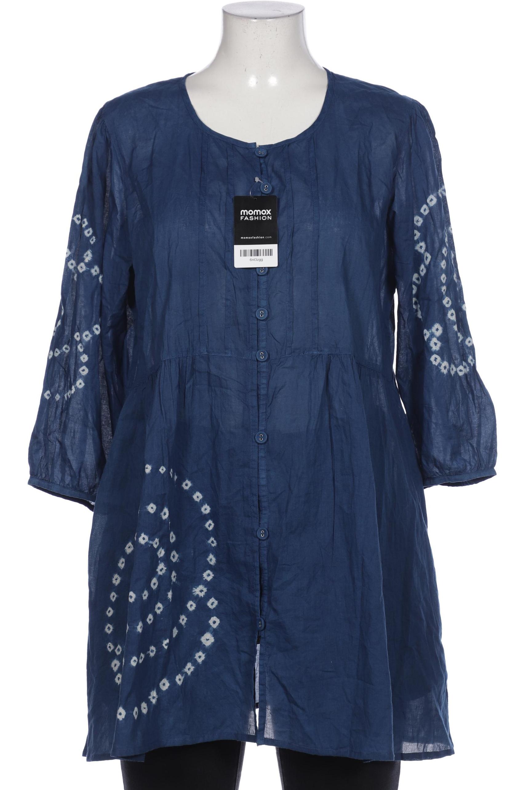 

Gudrun Sjödén Damen Bluse, blau, Gr. 38