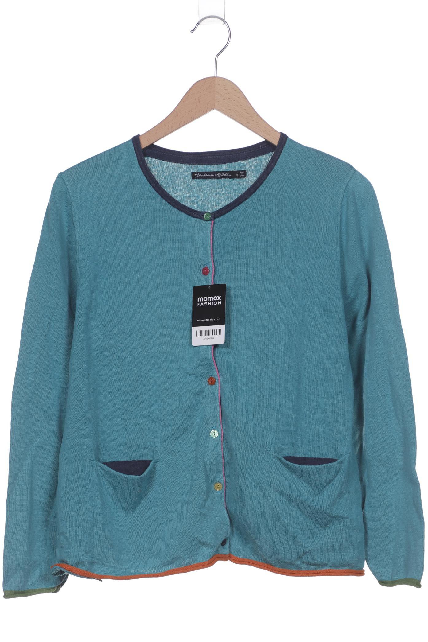 

Gudrun Sjödén Damen Strickjacke, türkis, Gr. 38