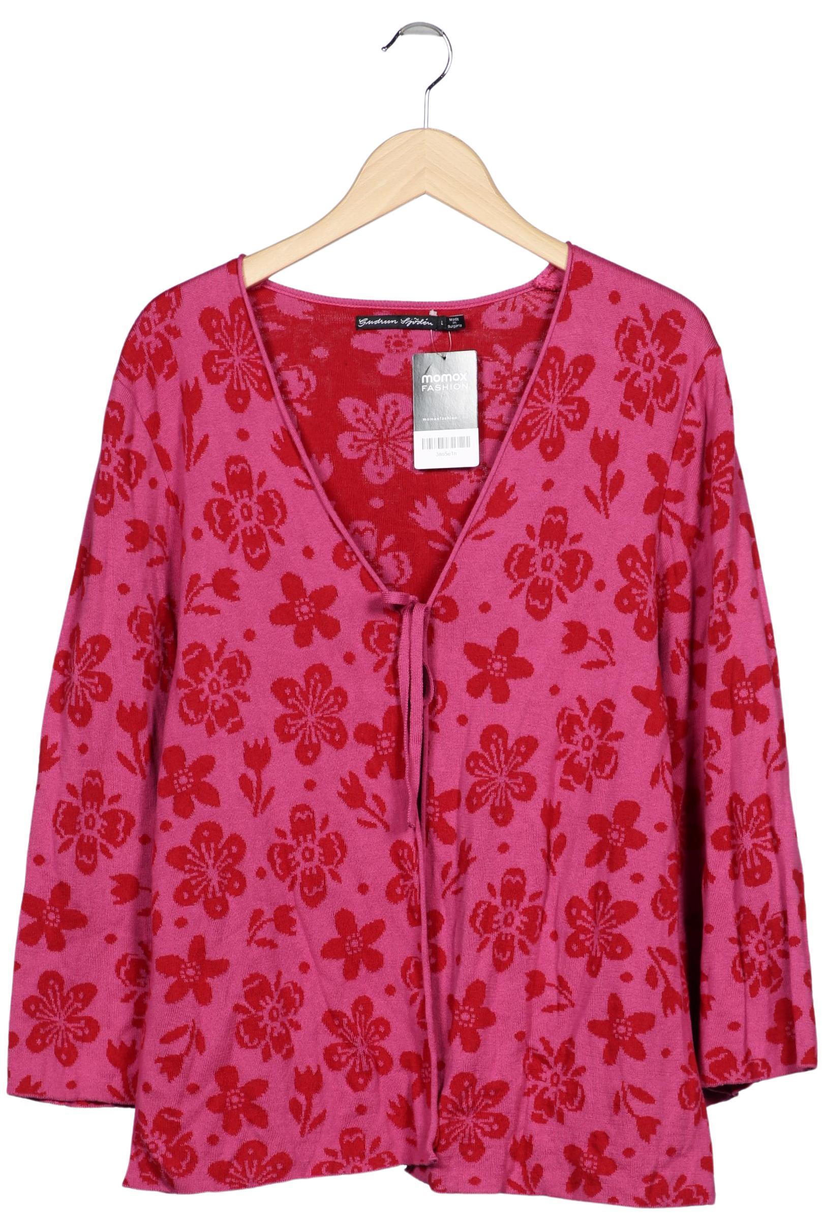 

Gudrun Sjödén Damen Strickjacke, pink, Gr. 42