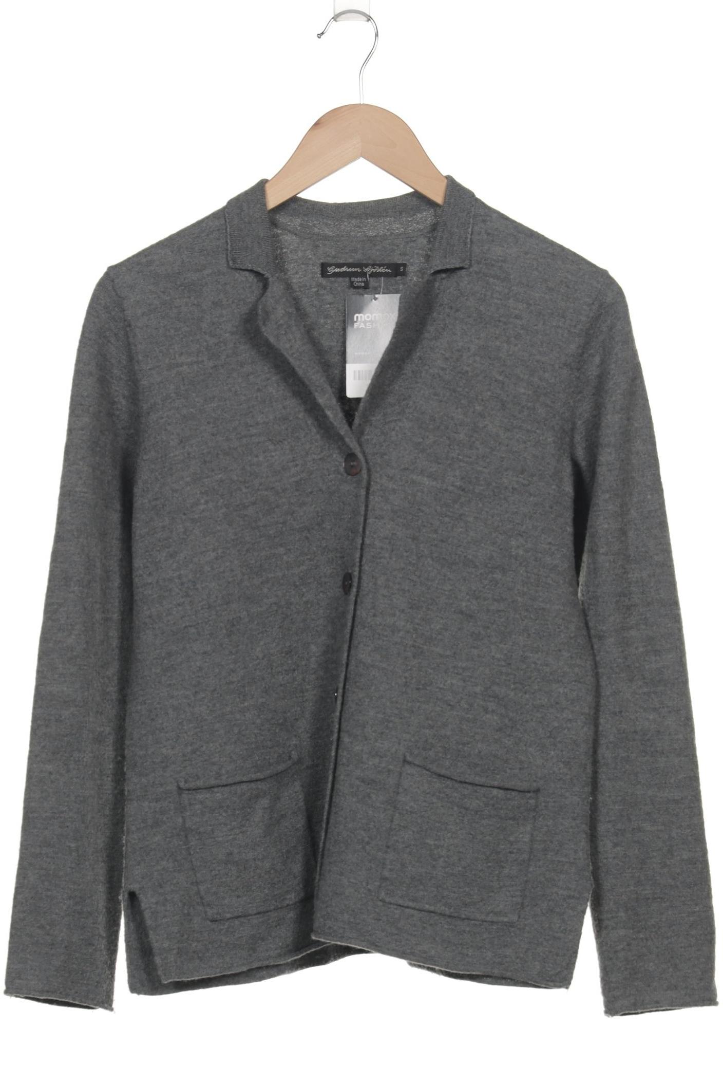 

Gudrun Sjödén Damen Strickjacke, grau, Gr. 36