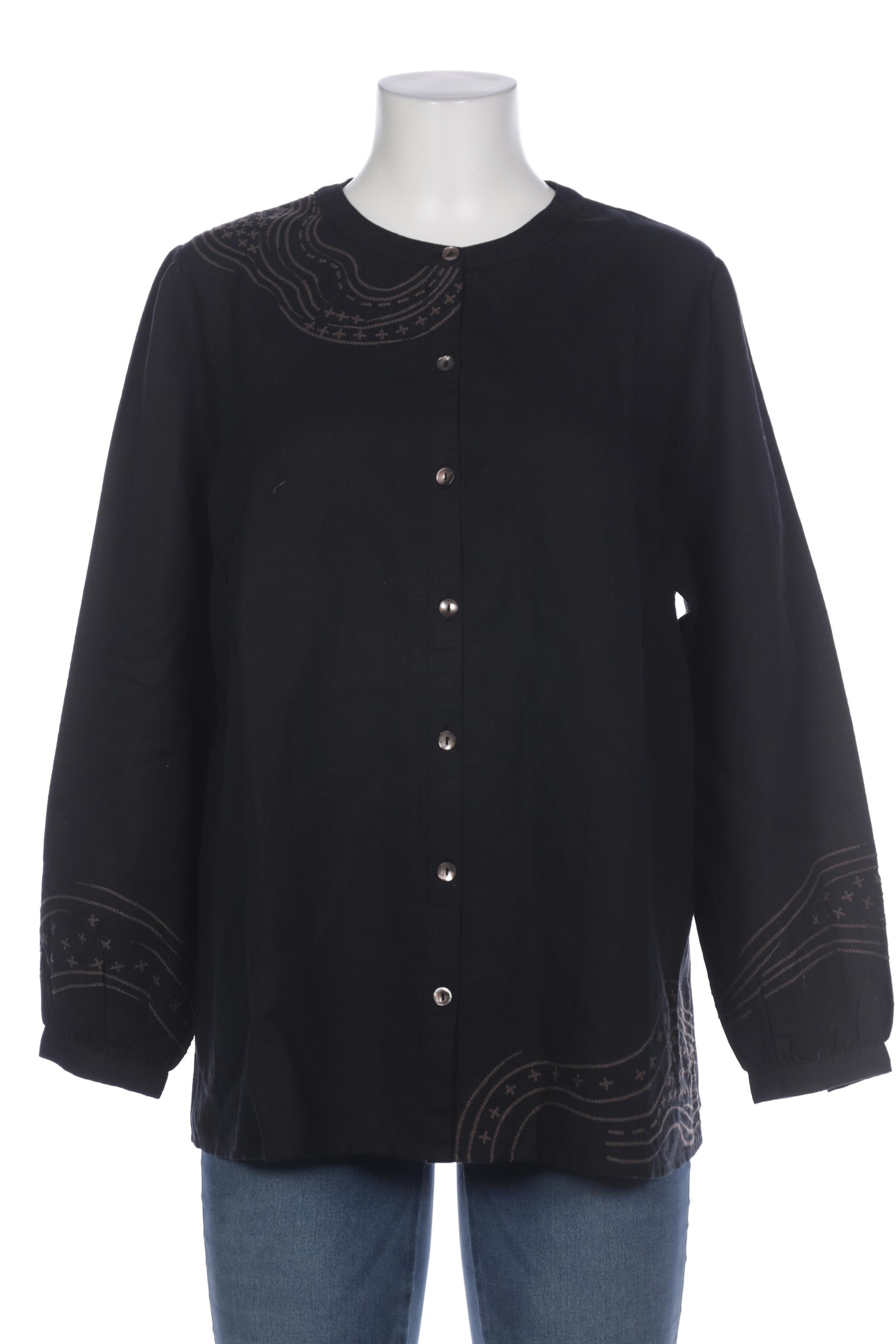 

Gudrun Sjödén Damen Bluse, schwarz, Gr. 38