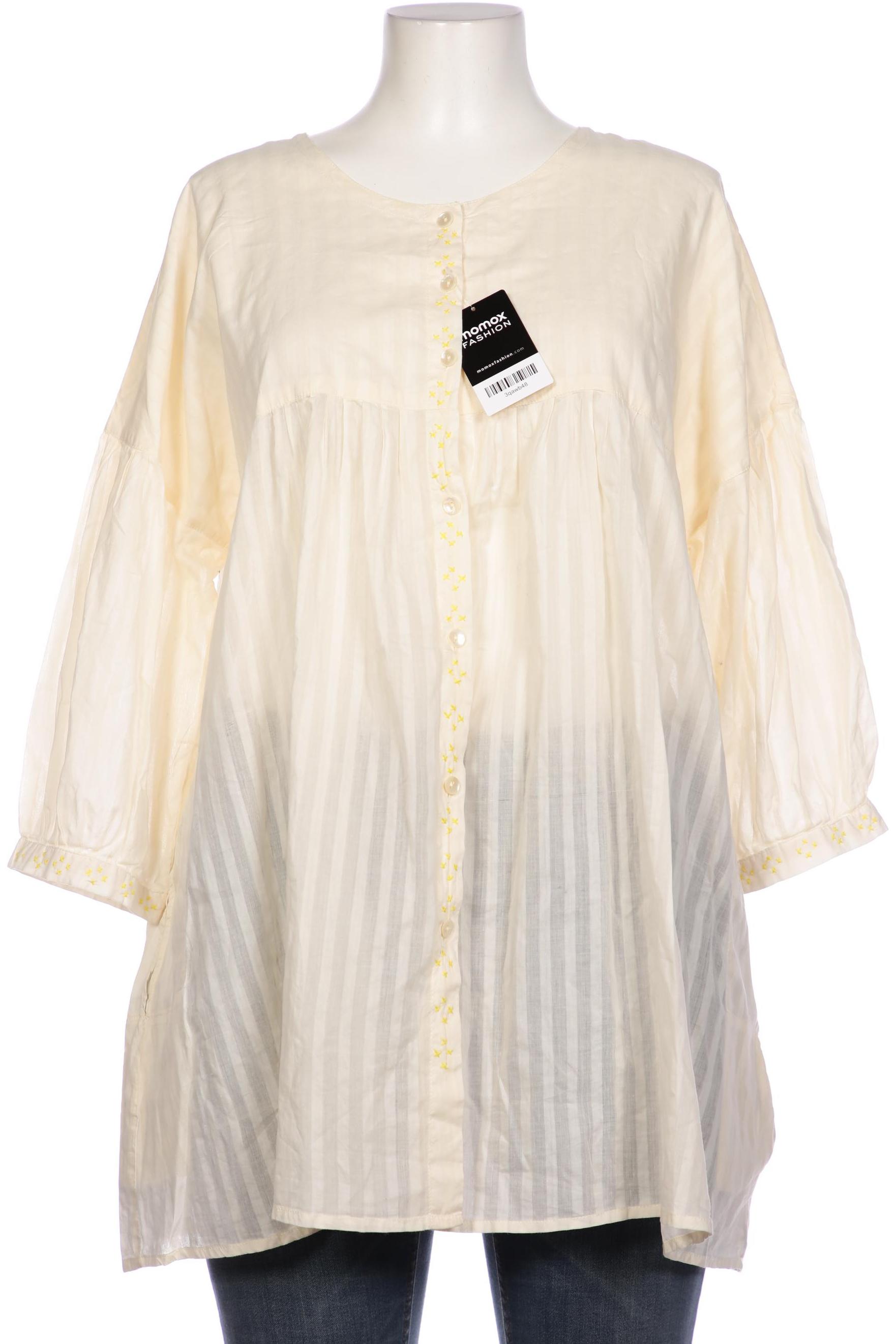 

Gudrun Sjödén Damen Bluse, cremeweiß, Gr. 44