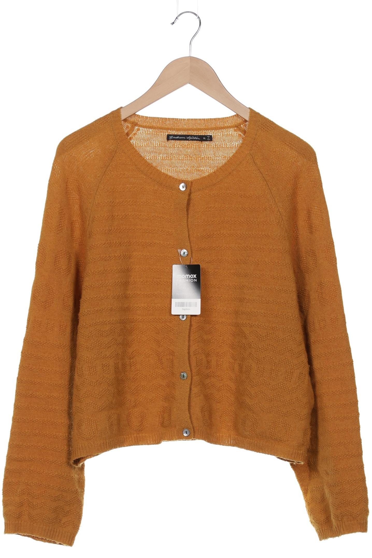 

Gudrun Sjödén Damen Strickjacke, braun, Gr. 44