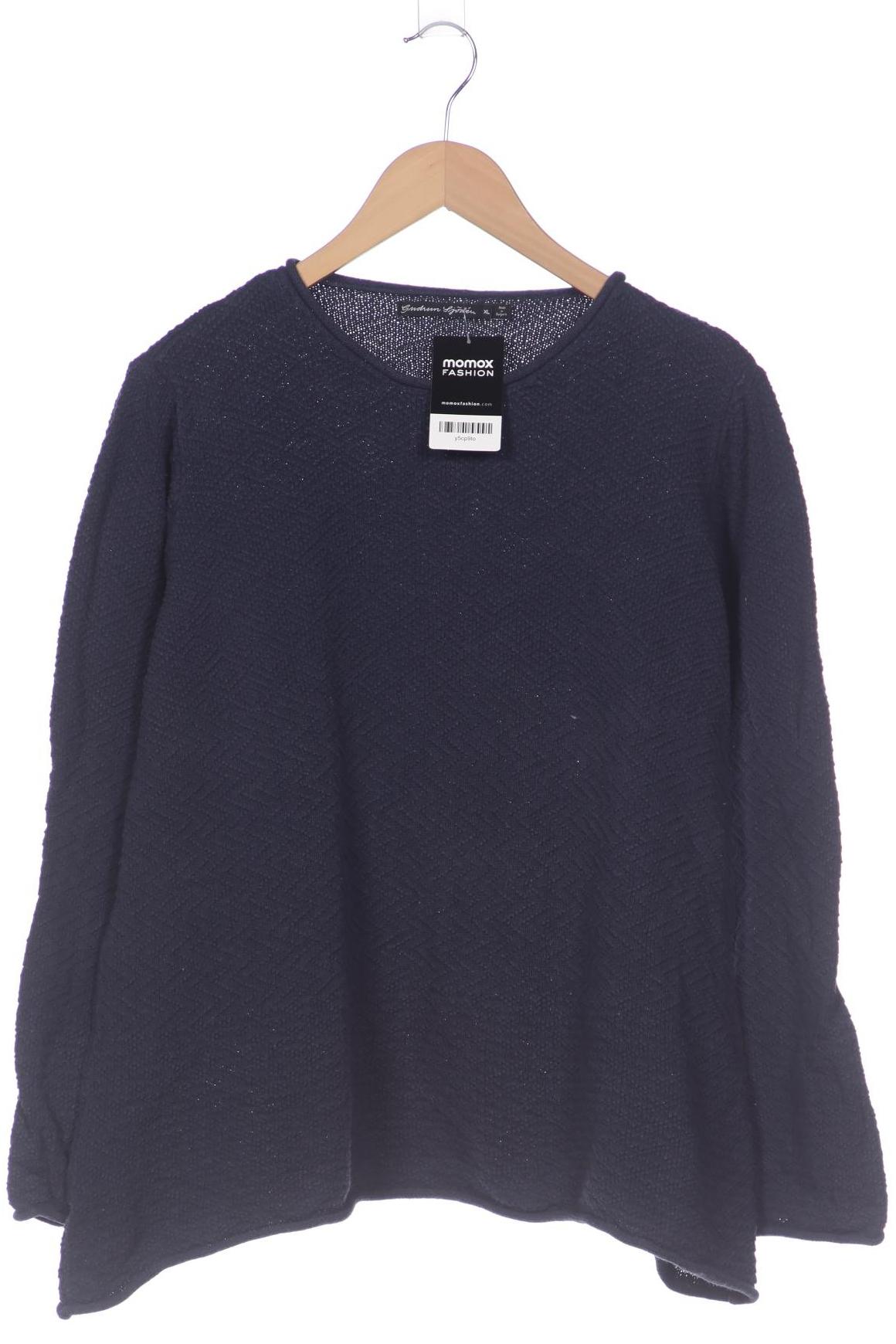 

Gudrun Sjödén Damen Pullover, marineblau, Gr. 44