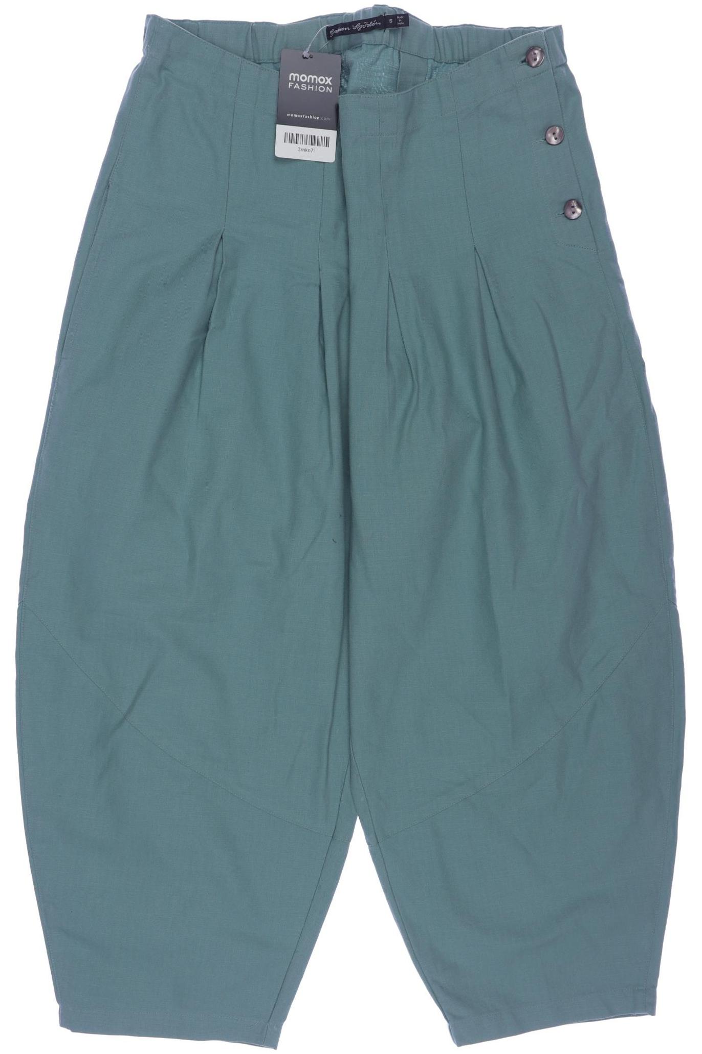 

Gudrun Sjödén Damen Stoffhose, türkis, Gr. 0