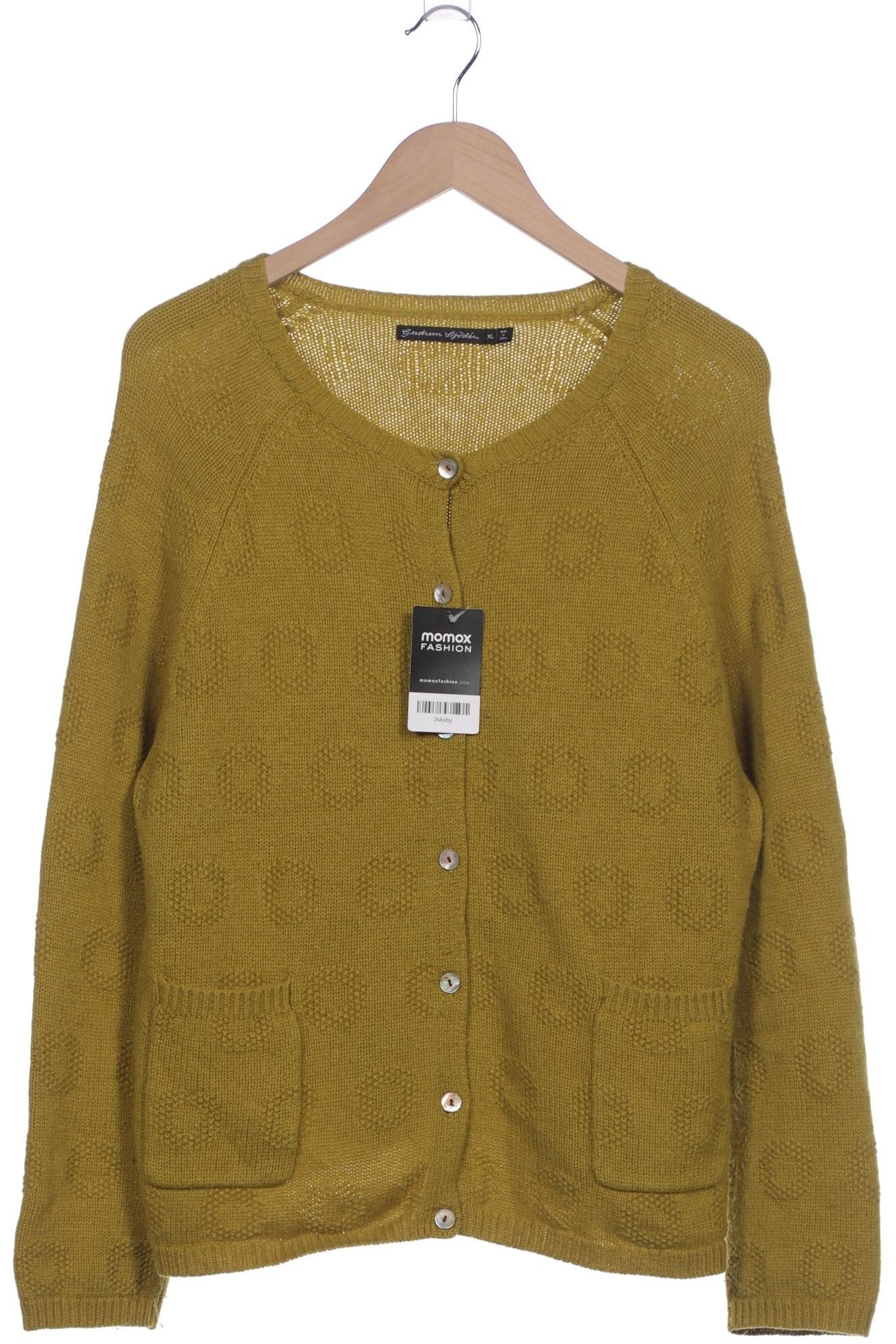 

Gudrun Sjödén Damen Strickjacke, grün, Gr. 44