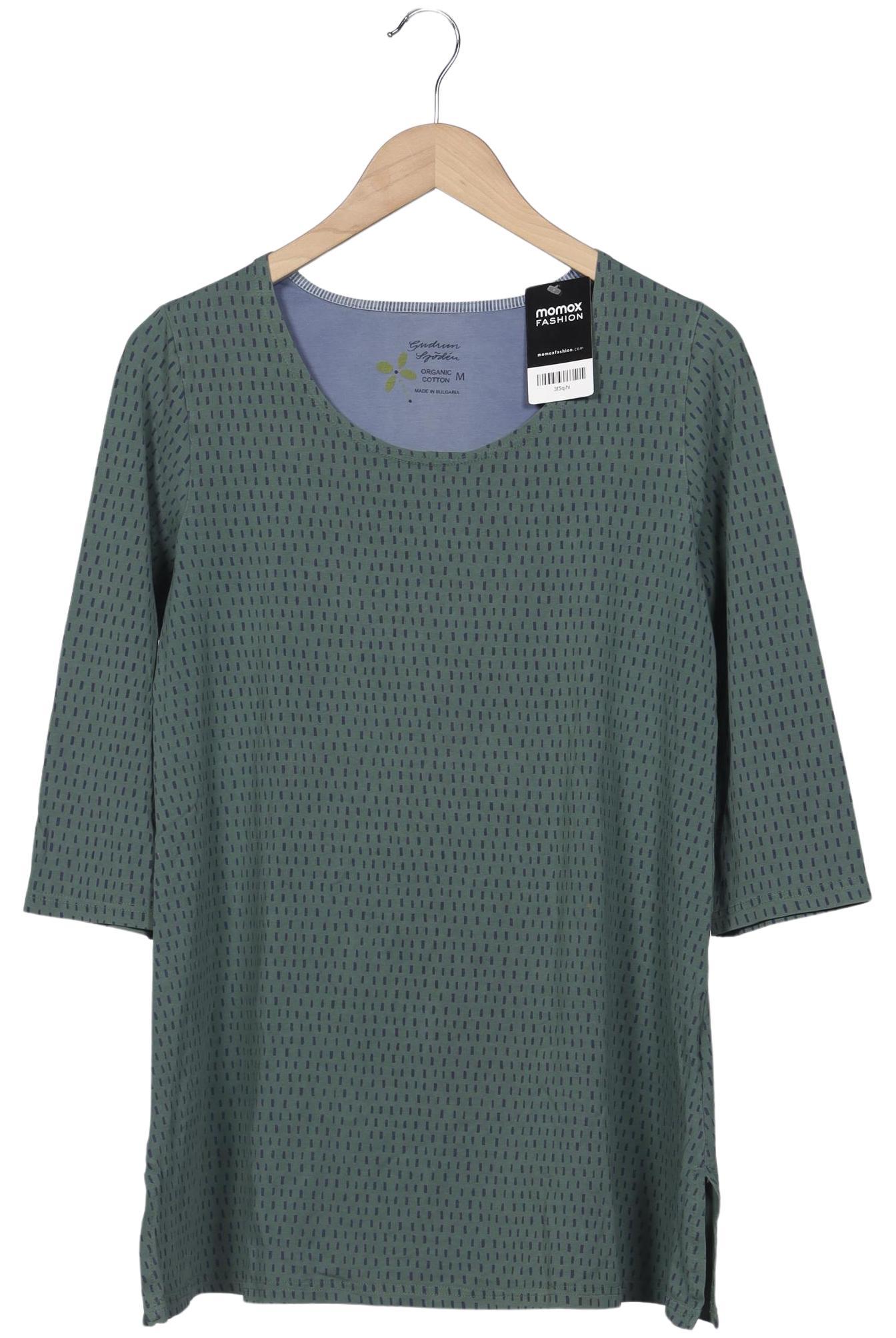 

Gudrun Sjödén Damen Langarmshirt, grün, Gr. 38