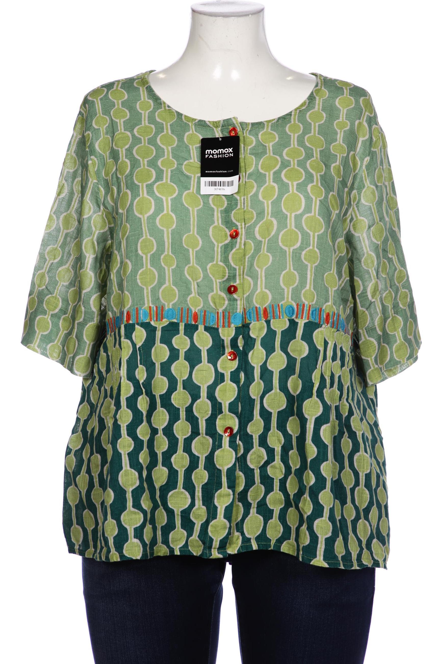 

Gudrun Sjödén Damen Bluse, grün, Gr. 44
