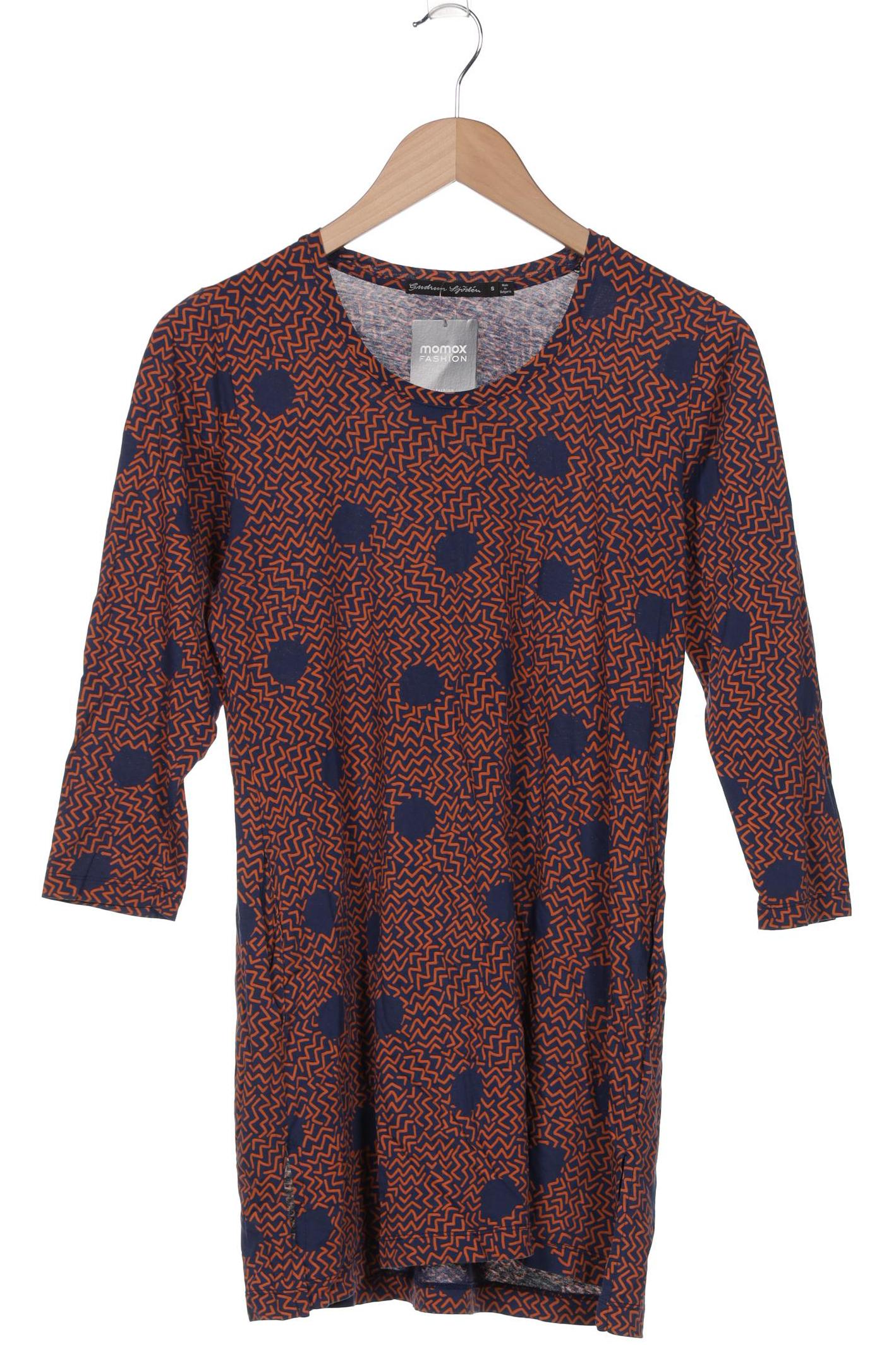 

Gudrun Sjödén Damen Langarmshirt, marineblau, Gr. 36