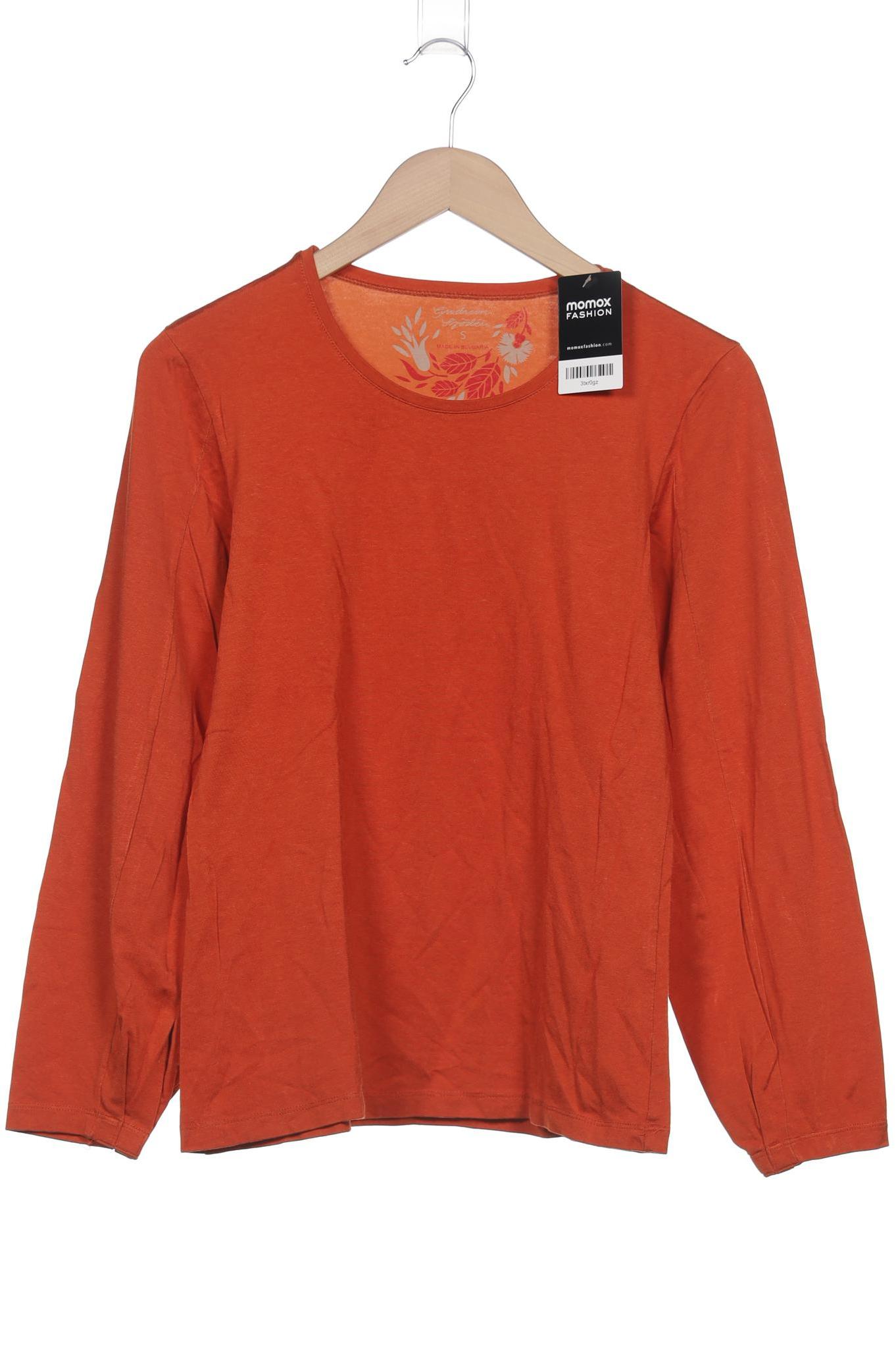 

Gudrun Sjödén Damen Langarmshirt, orange, Gr. 36