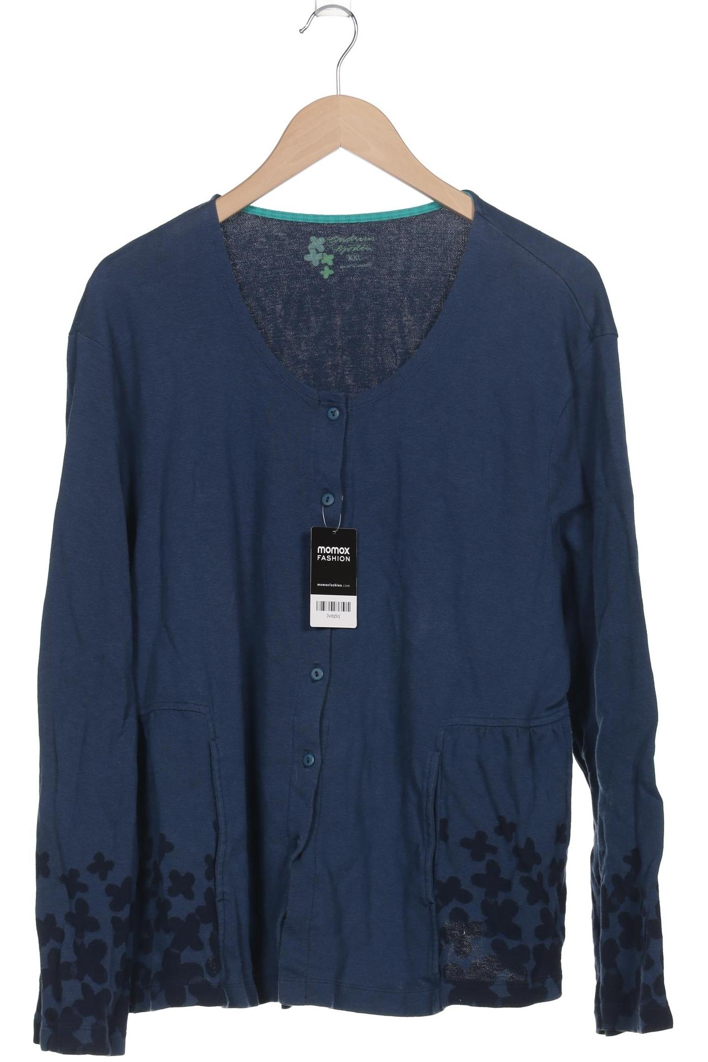 

Gudrun Sjödén Damen Strickjacke, marineblau, Gr. 46