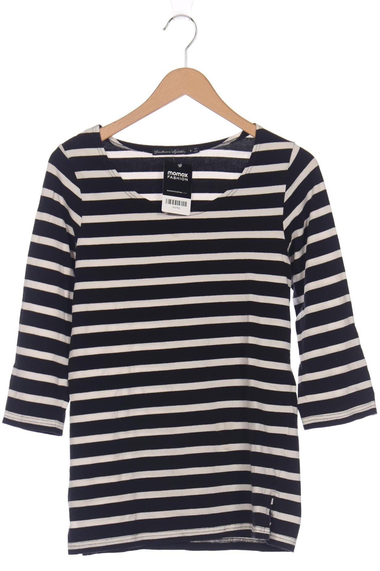 

Gudrun Sjödén Damen Langarmshirt, schwarz, Gr. 36