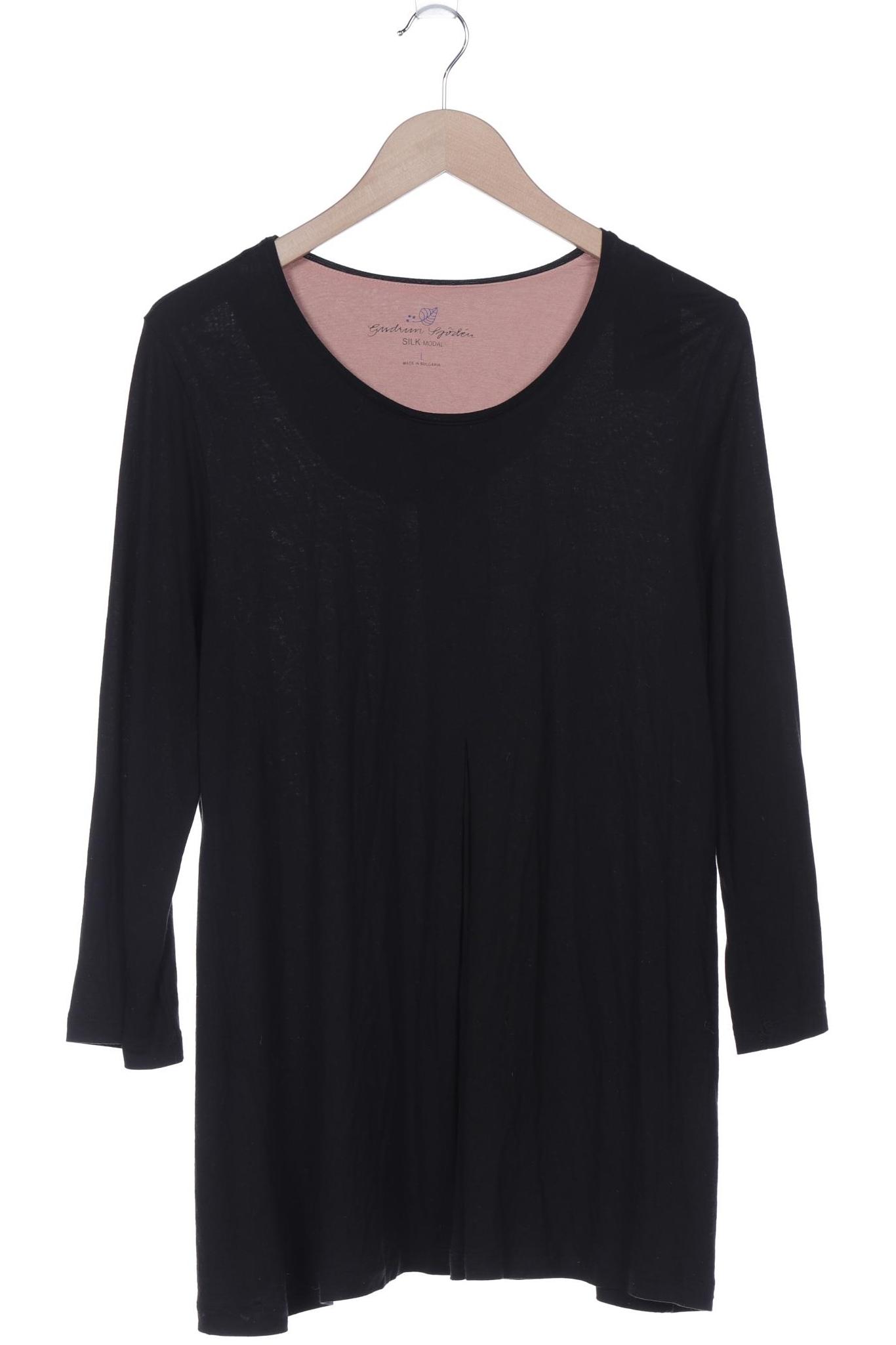 

Gudrun Sjödén Damen Langarmshirt, schwarz, Gr. 42