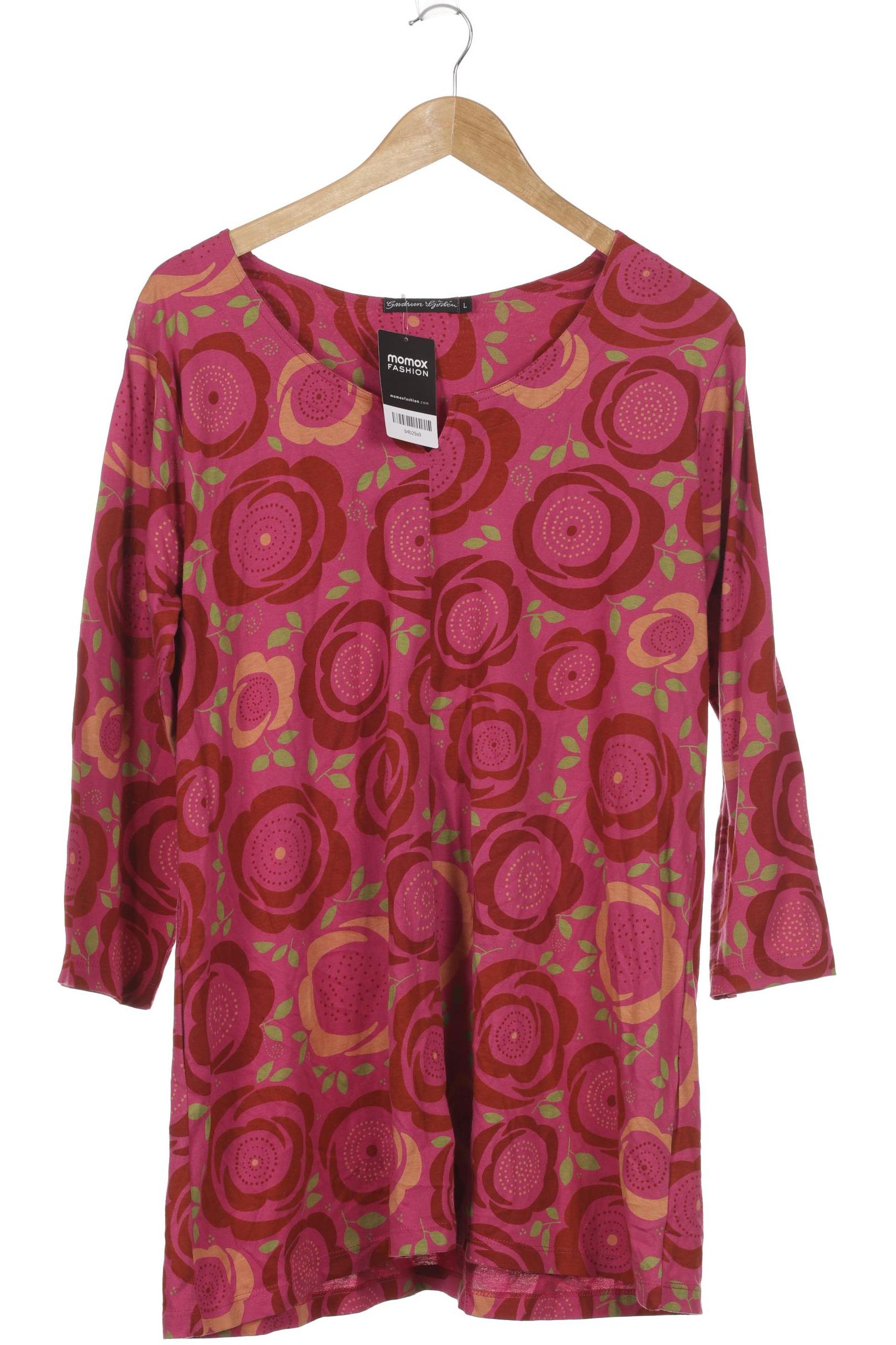 

Gudrun Sjödén Damen Langarmshirt, pink, Gr. 42