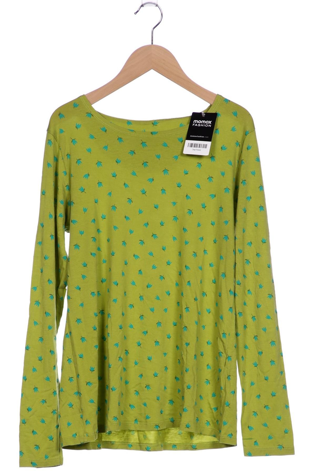 

Gudrun Sjödén Damen Langarmshirt, grün, Gr. 38