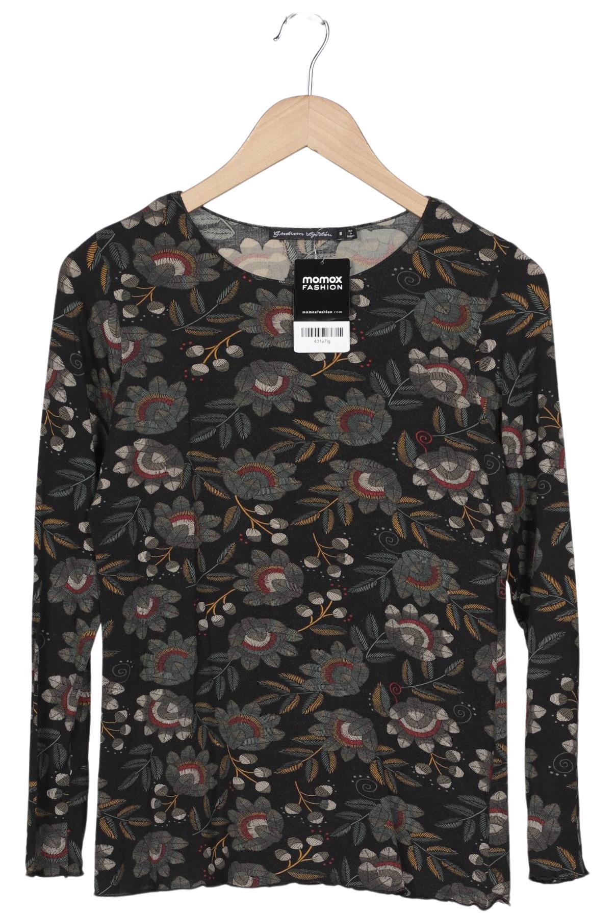 

Gudrun Sjödén Damen Langarmshirt, schwarz, Gr. 36