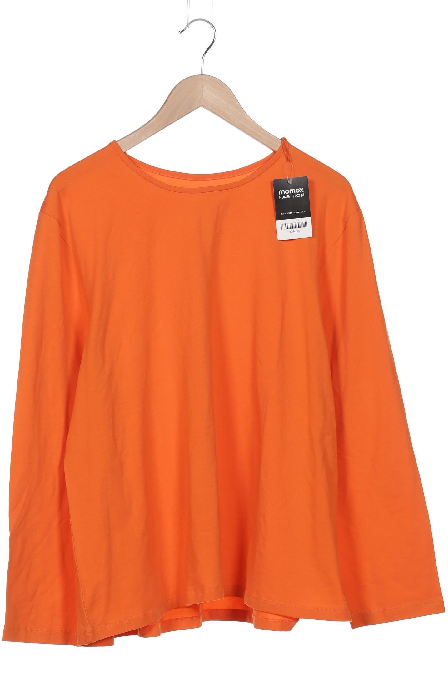 

Gudrun Sjödén Damen Langarmshirt, orange, Gr. 46