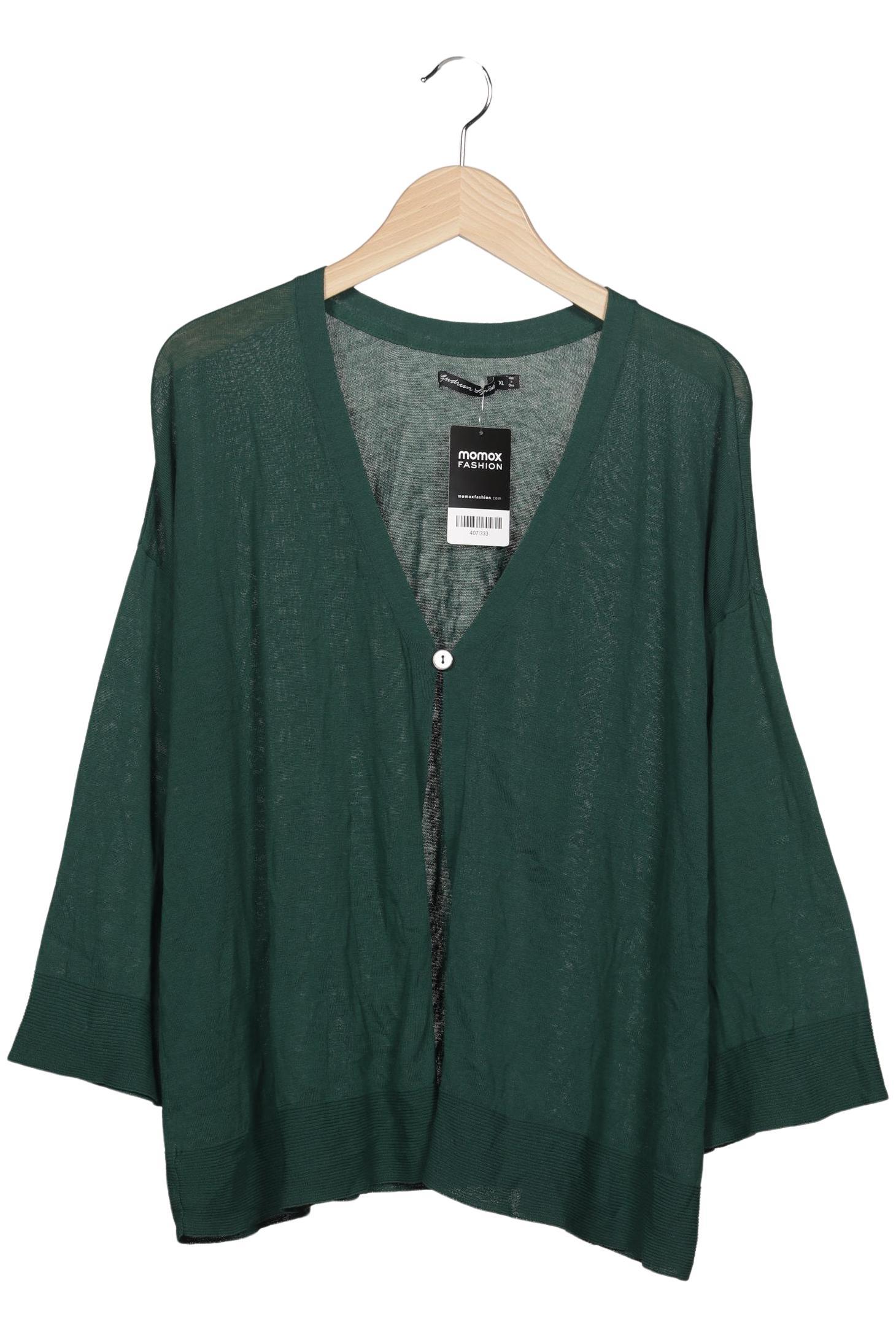 

Gudrun Sjödén Damen Strickjacke, grün, Gr. 44