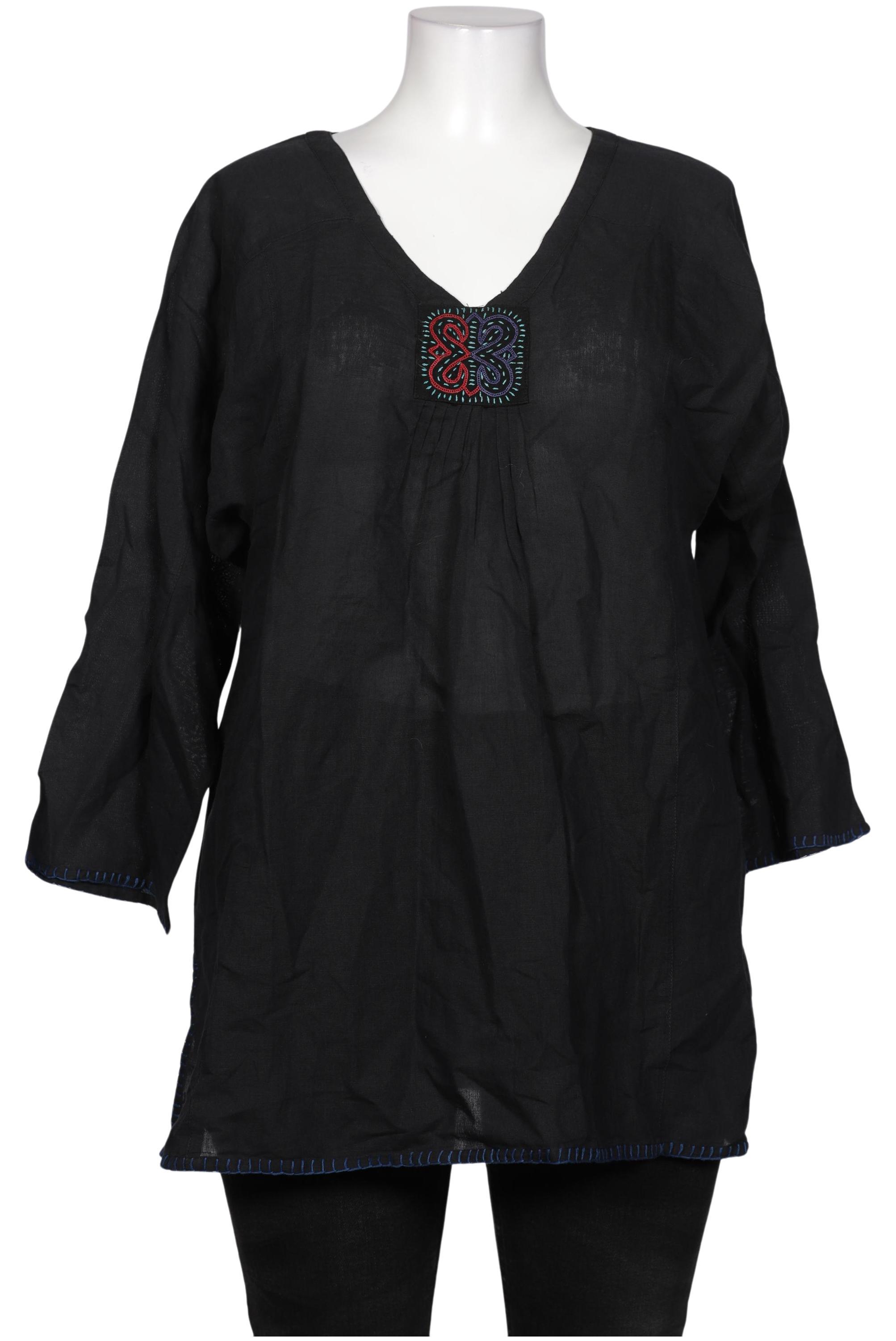 

Gudrun Sjödén Damen Bluse, schwarz, Gr. 42