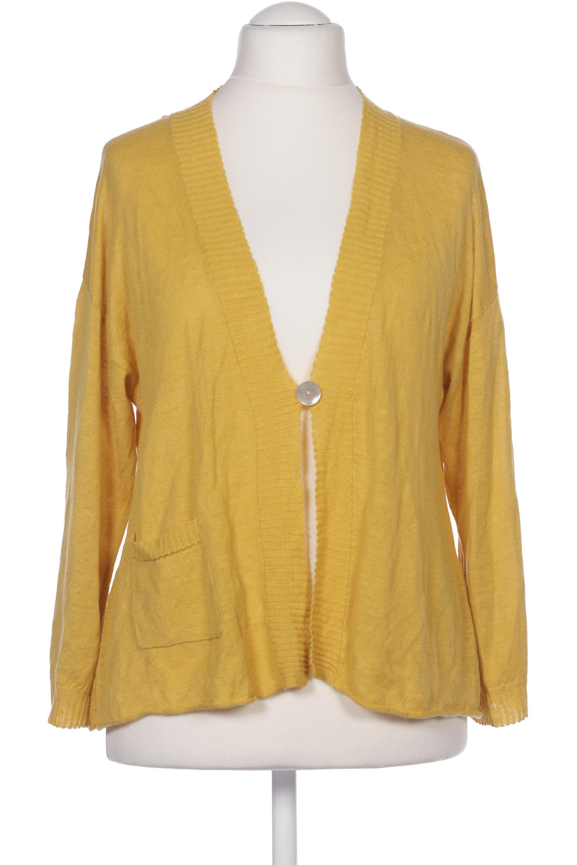

Gudrun Sjödén Damen Strickjacke, gelb, Gr. 38