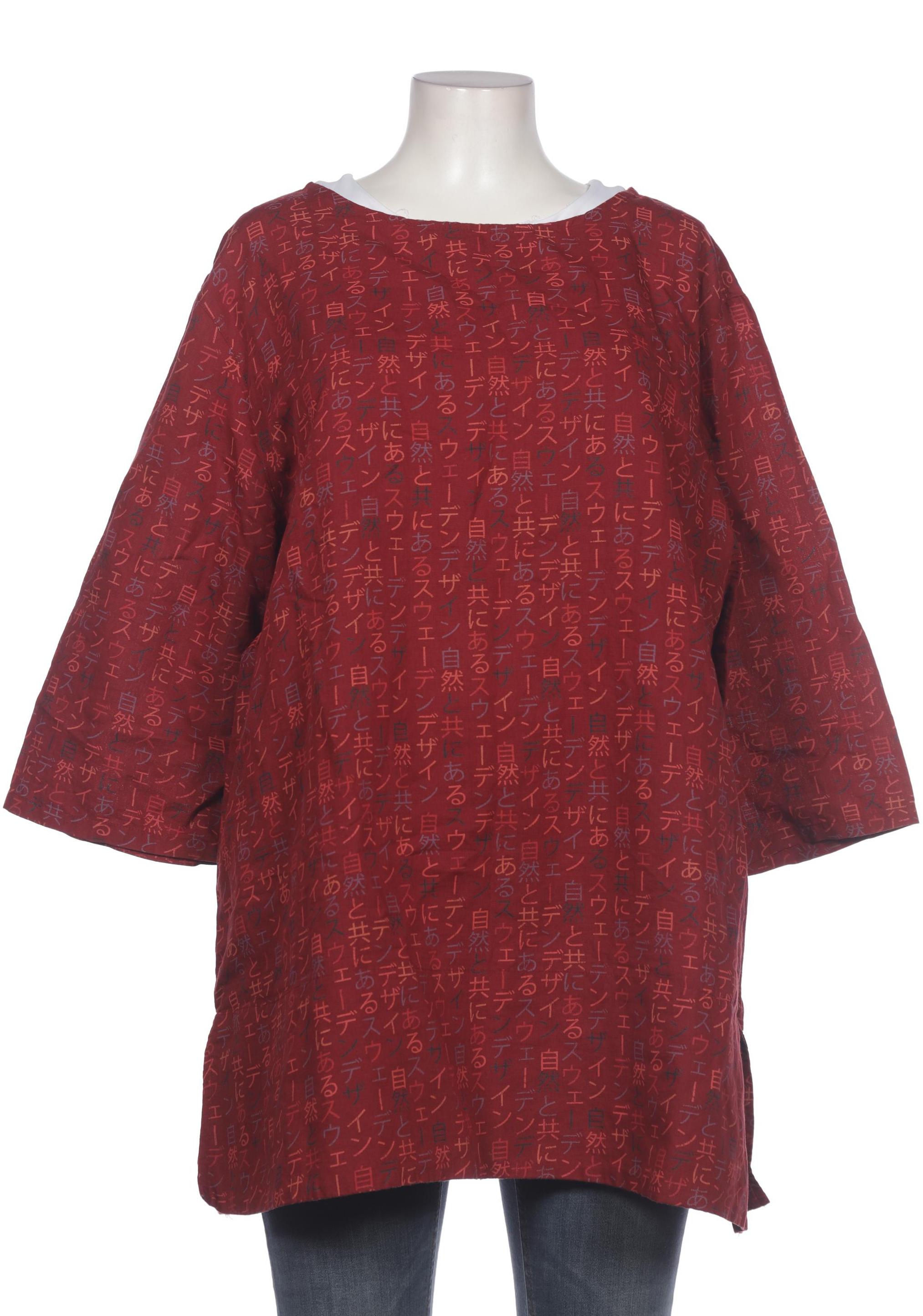 

Gudrun Sjödén Damen Bluse, rot, Gr. 44