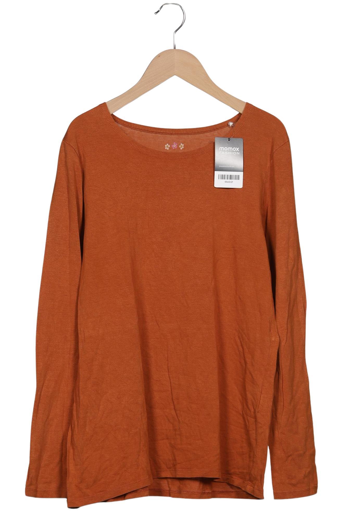 

Gudrun Sjödén Damen Langarmshirt, braun, Gr. 38