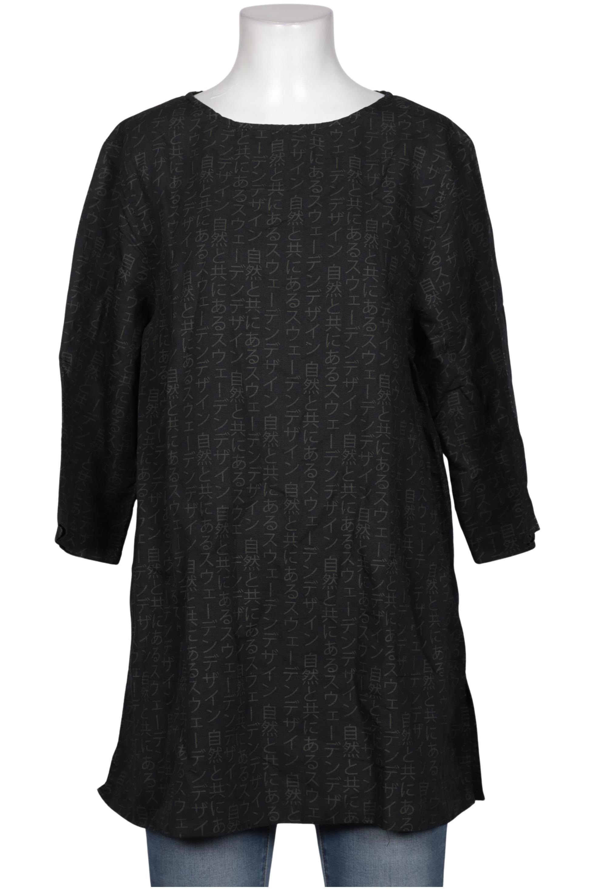 

Gudrun Sjödén Damen Bluse, schwarz, Gr. 36