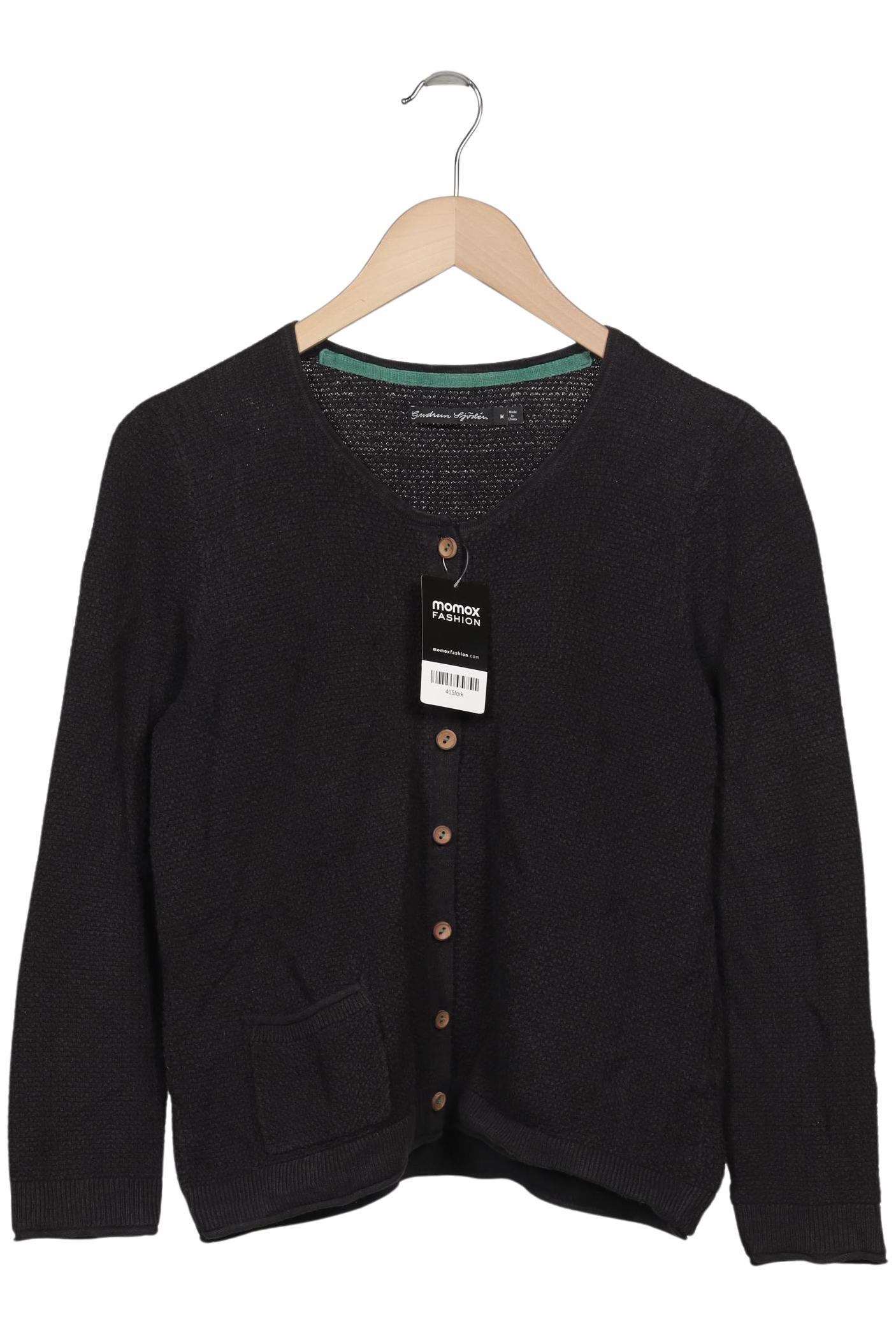 

Gudrun Sjödén Damen Strickjacke, schwarz, Gr. 38