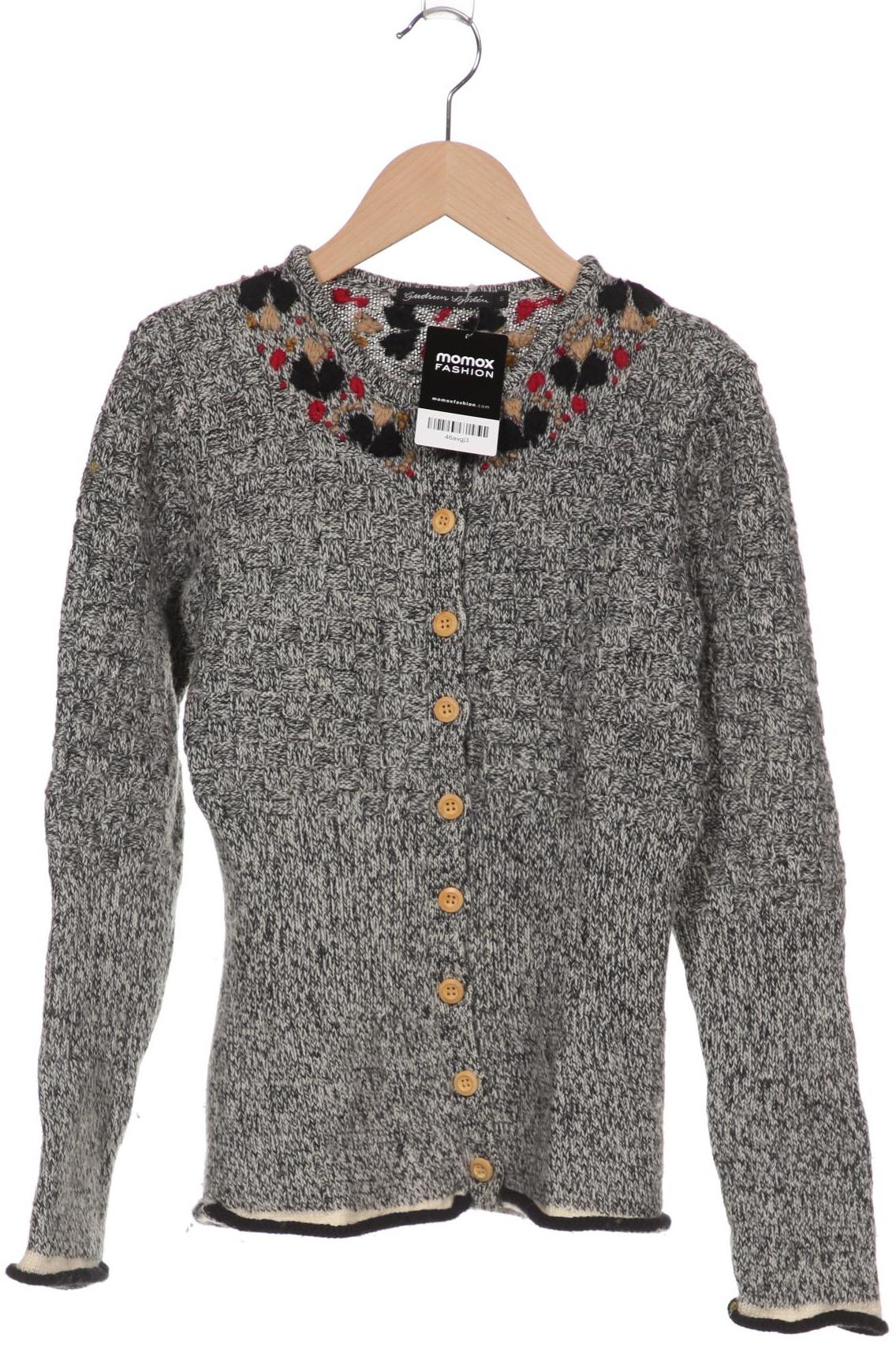 

Gudrun Sjödén Damen Strickjacke, grau, Gr. 36