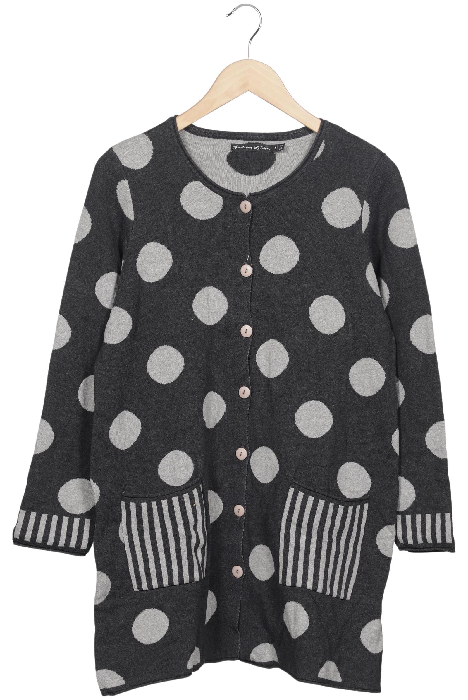 

Gudrun Sjödén Damen Strickjacke, grau, Gr. 36