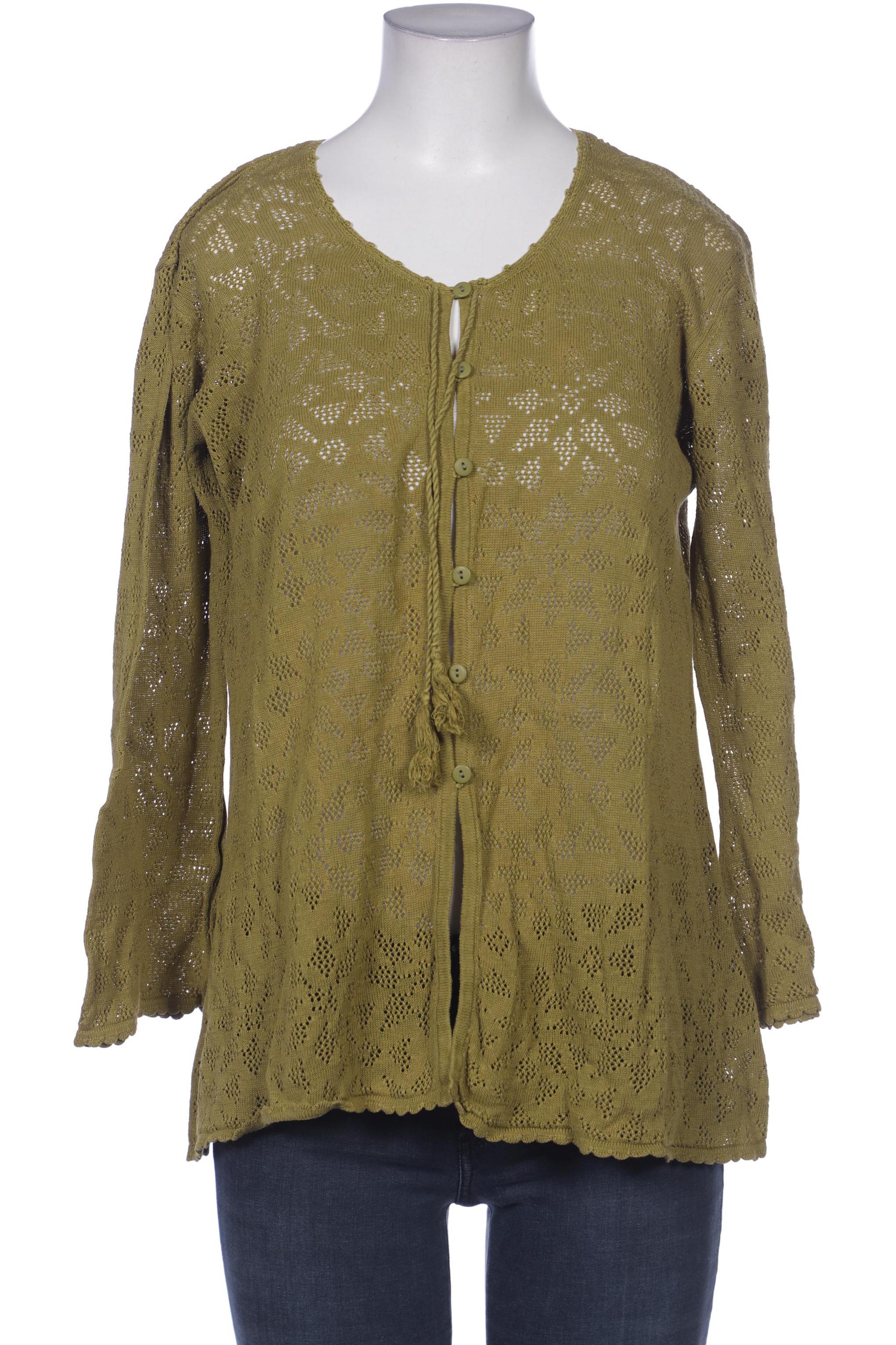 

Gudrun Sjödén Damen Strickjacke, grün, Gr. 38