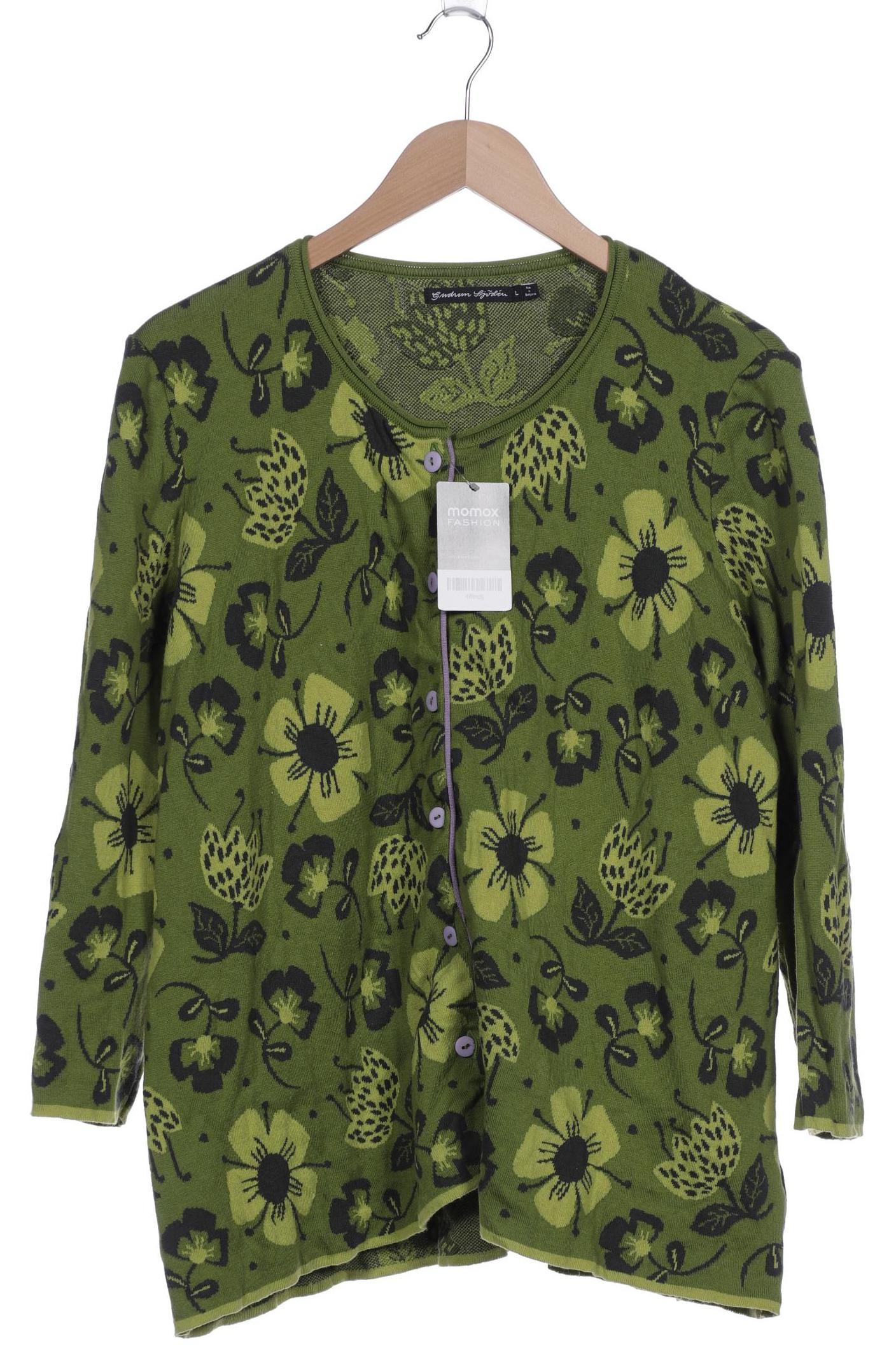 

Gudrun Sjödén Damen Strickjacke, grün