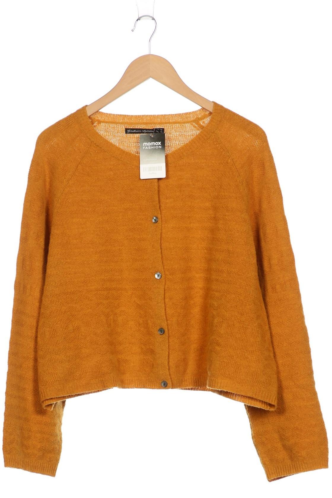 

Gudrun Sjödén Damen Strickjacke, gelb, Gr. 46