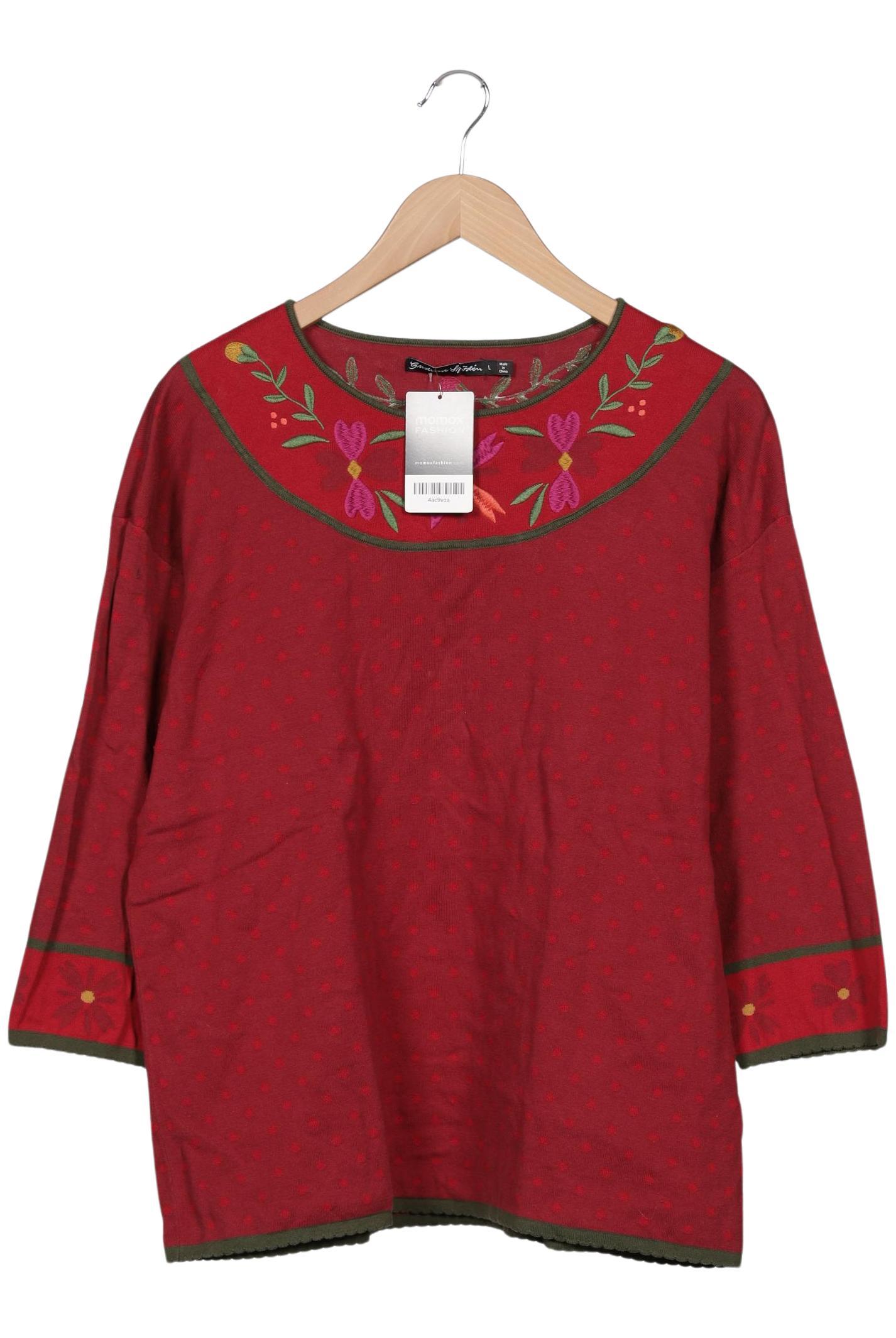 

Gudrun Sjödén Damen Pullover, rot, Gr. 42