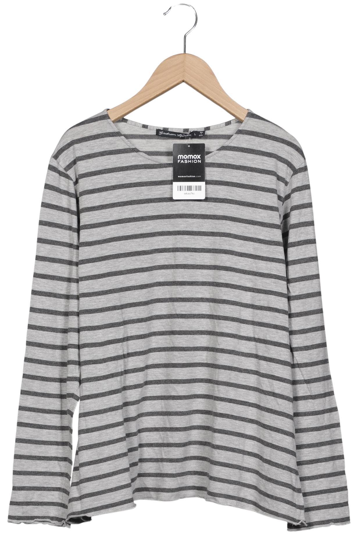 

Gudrun Sjödén Damen Langarmshirt, grau, Gr. 42