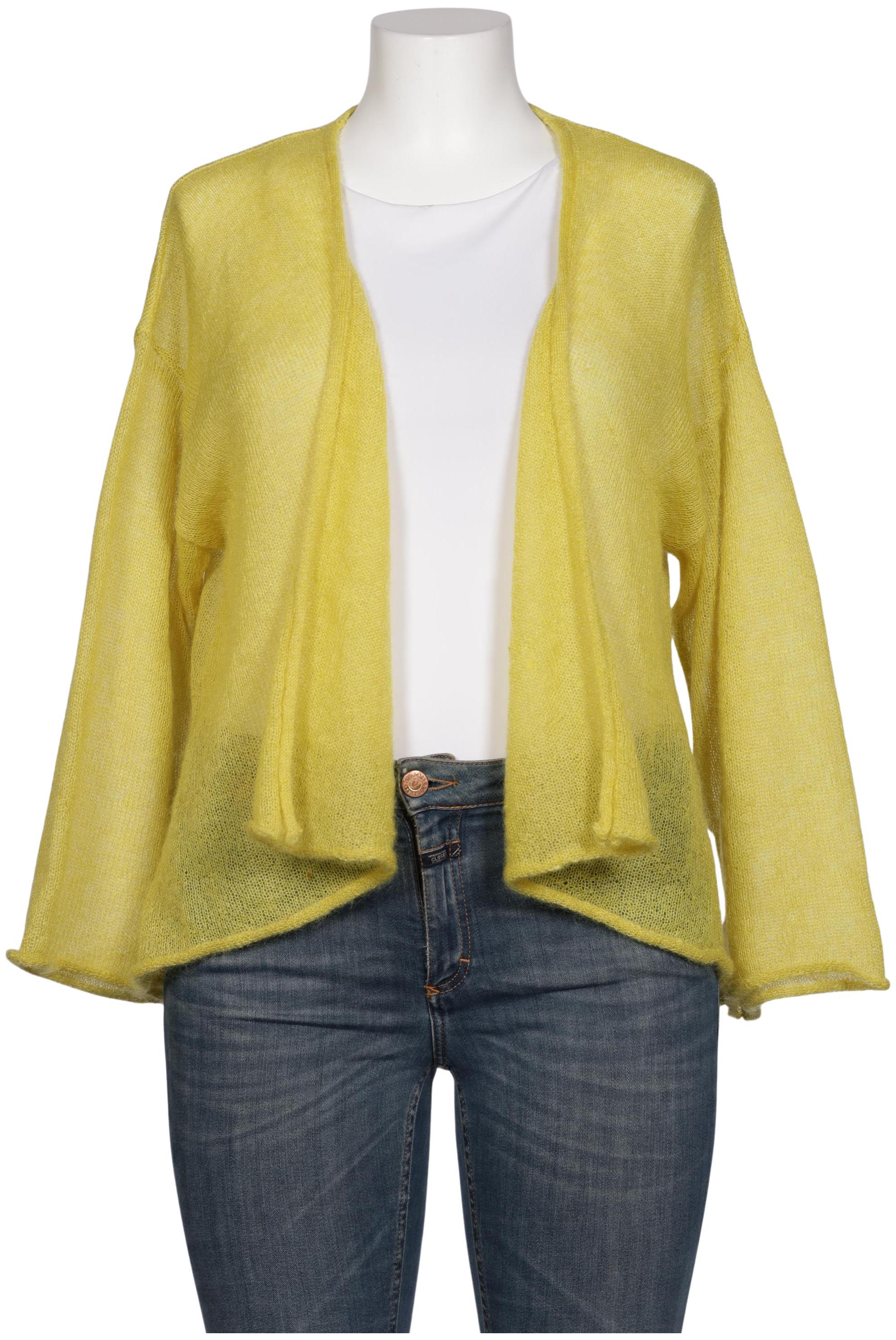 

Gudrun Sjödén Damen Strickjacke, gelb, Gr. 44