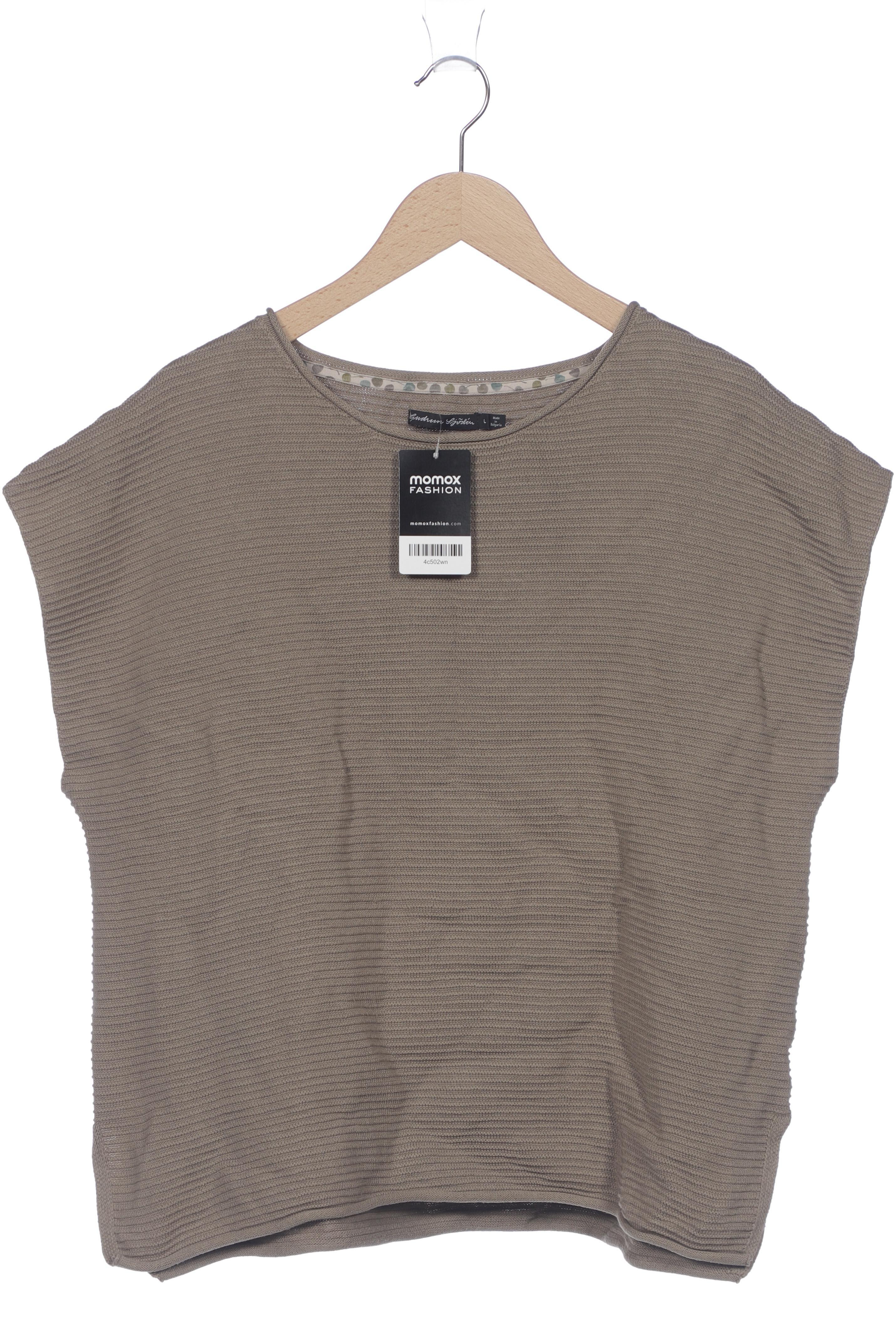 

Gudrun Sjödén Damen Pullover, braun, Gr. 42