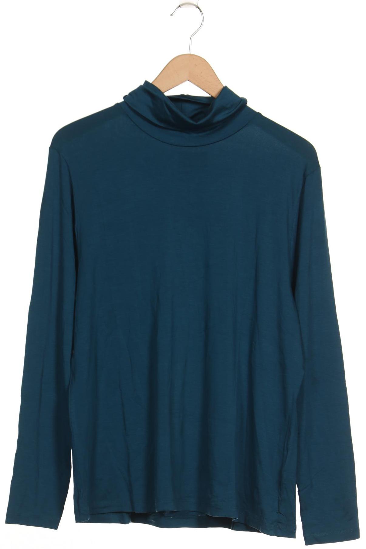 

Gudrun Sjödén Damen Langarmshirt, türkis, Gr. 44