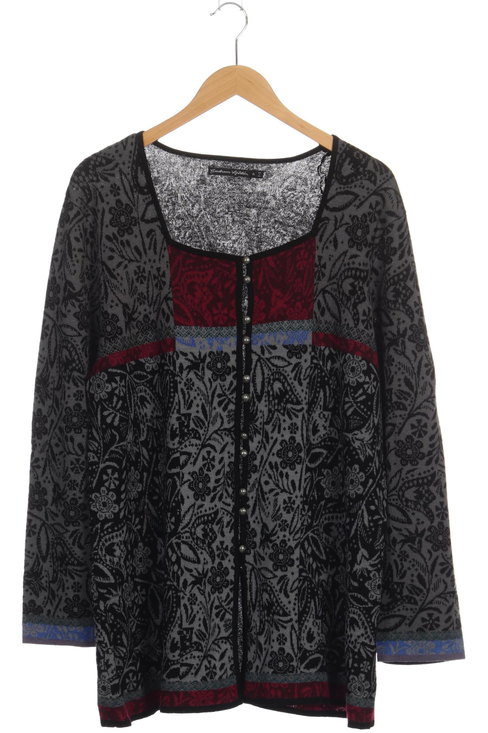 

Gudrun Sjödén Damen Strickjacke, schwarz, Gr. 44