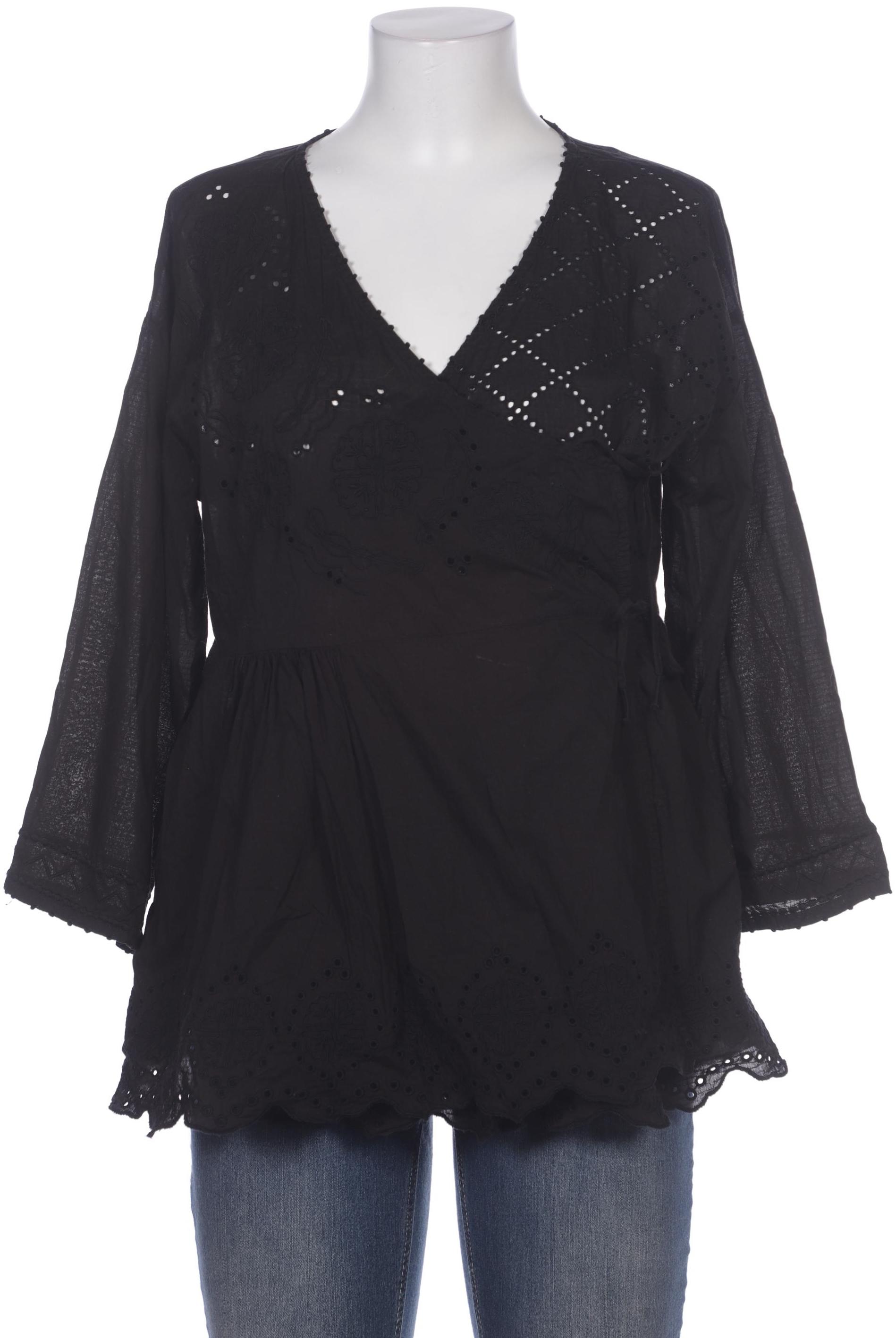 

Gudrun Sjödén Damen Bluse, schwarz, Gr. 38