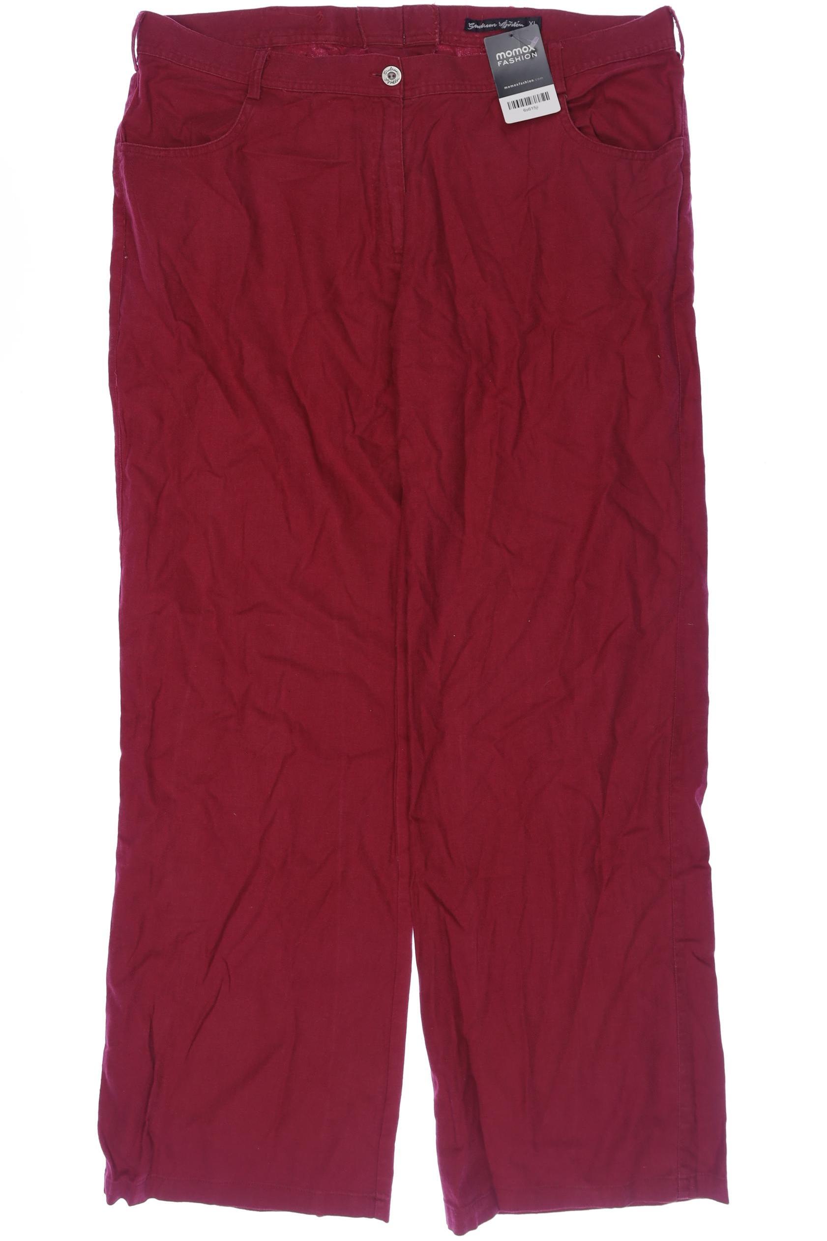 

Gudrun Sjödén Damen Stoffhose, rot, Gr. 0