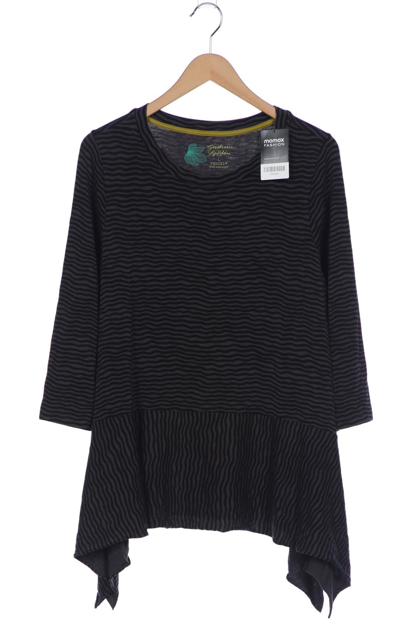 

Gudrun Sjödén Damen Langarmshirt, grau, Gr. 42