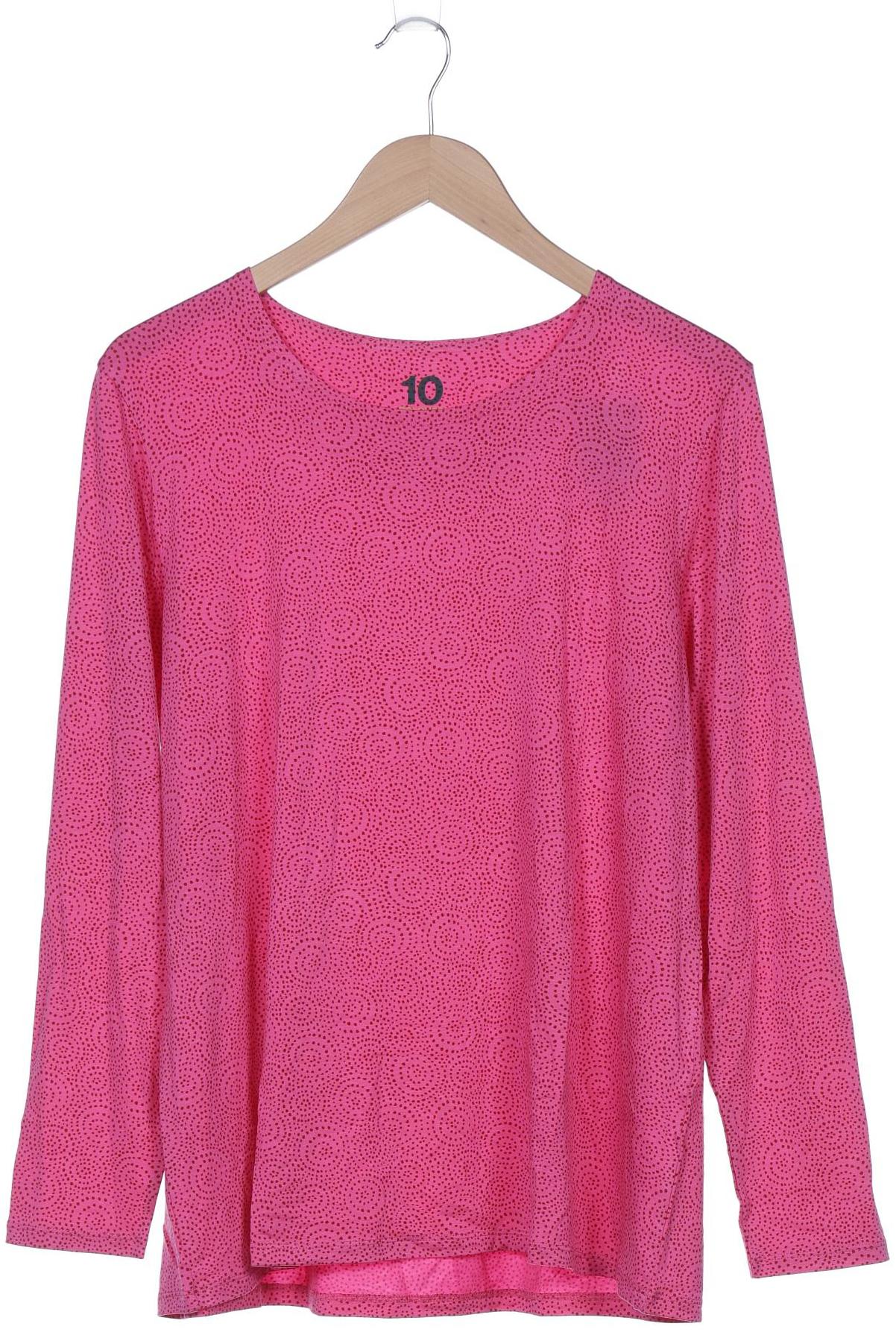 

Gudrun Sjödén Damen Langarmshirt, pink, Gr. 44