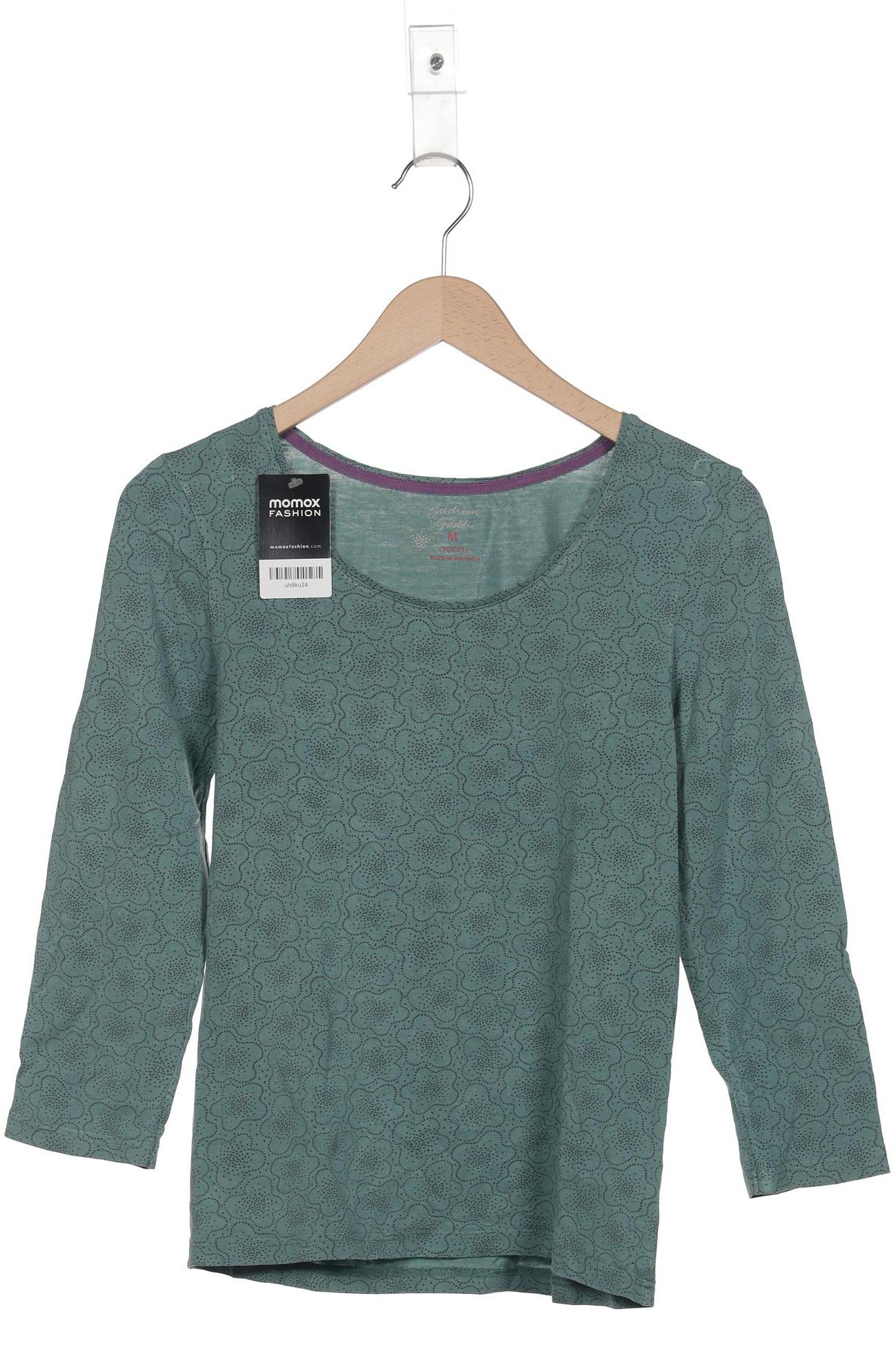 

Gudrun Sjödén Damen Langarmshirt, grün, Gr. 38