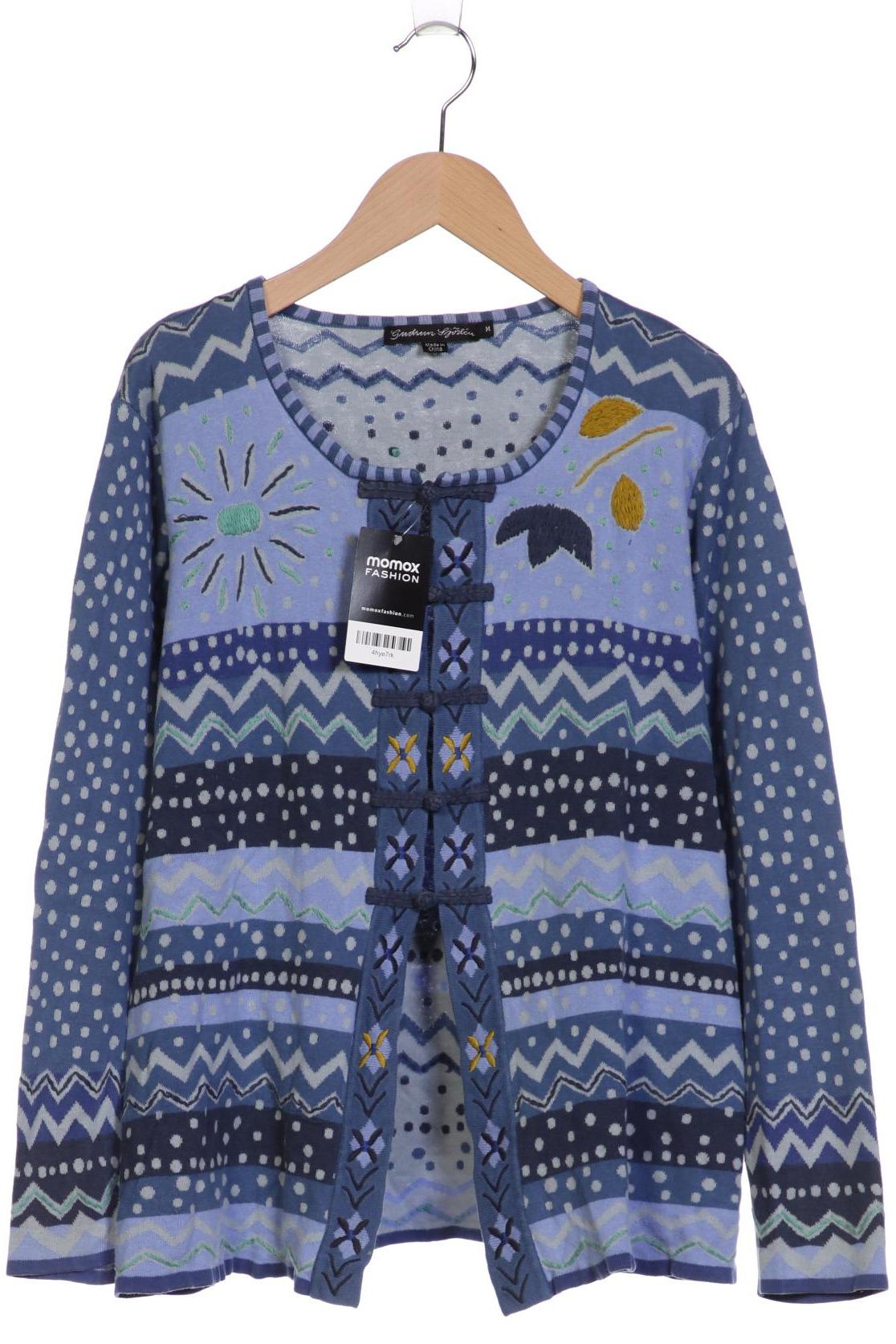

Gudrun Sjödén Damen Strickjacke, blau, Gr. 38
